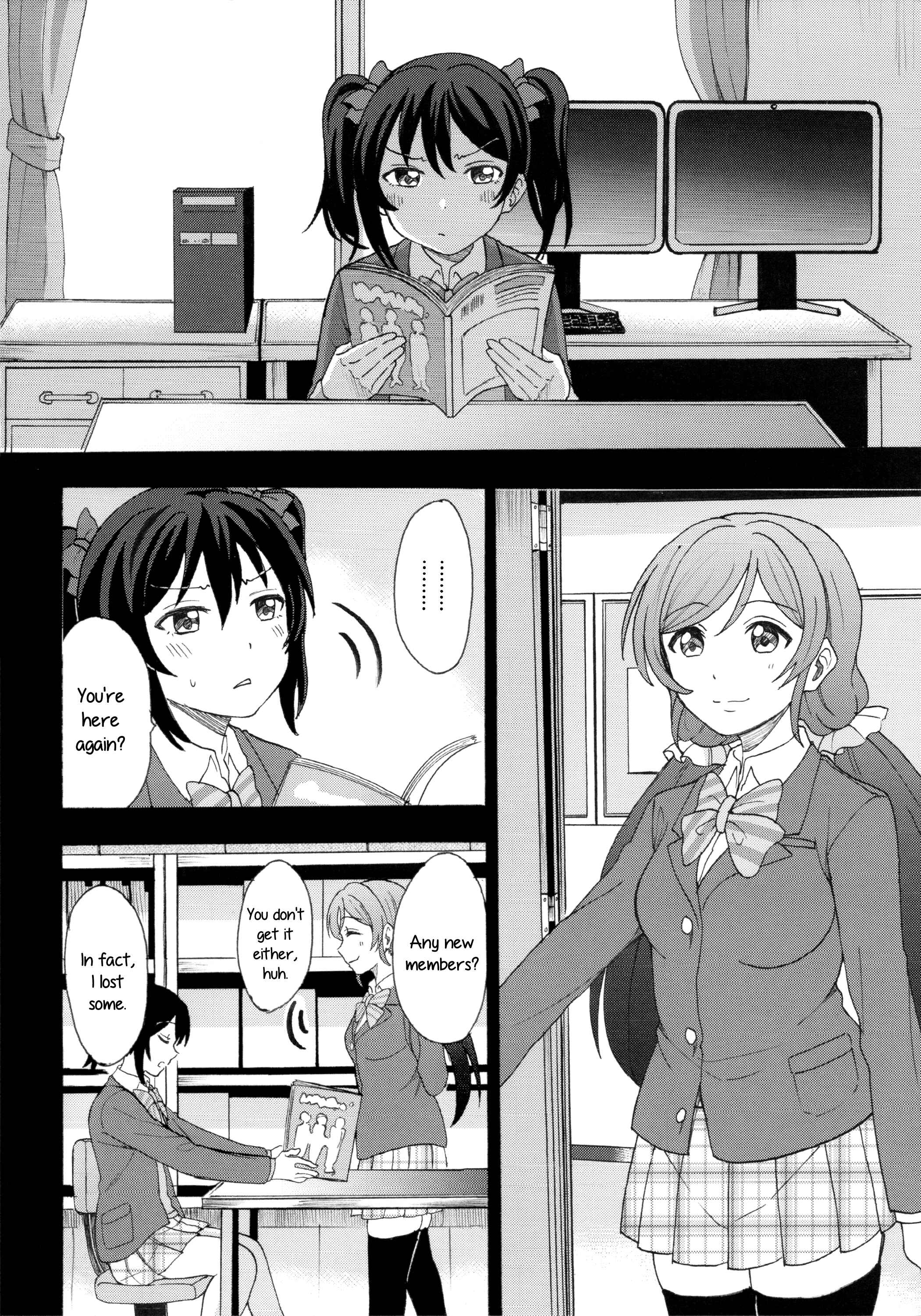 Page 13 Chapter 3.5 Love Live! - Anata to Akushu (Doujinshi)