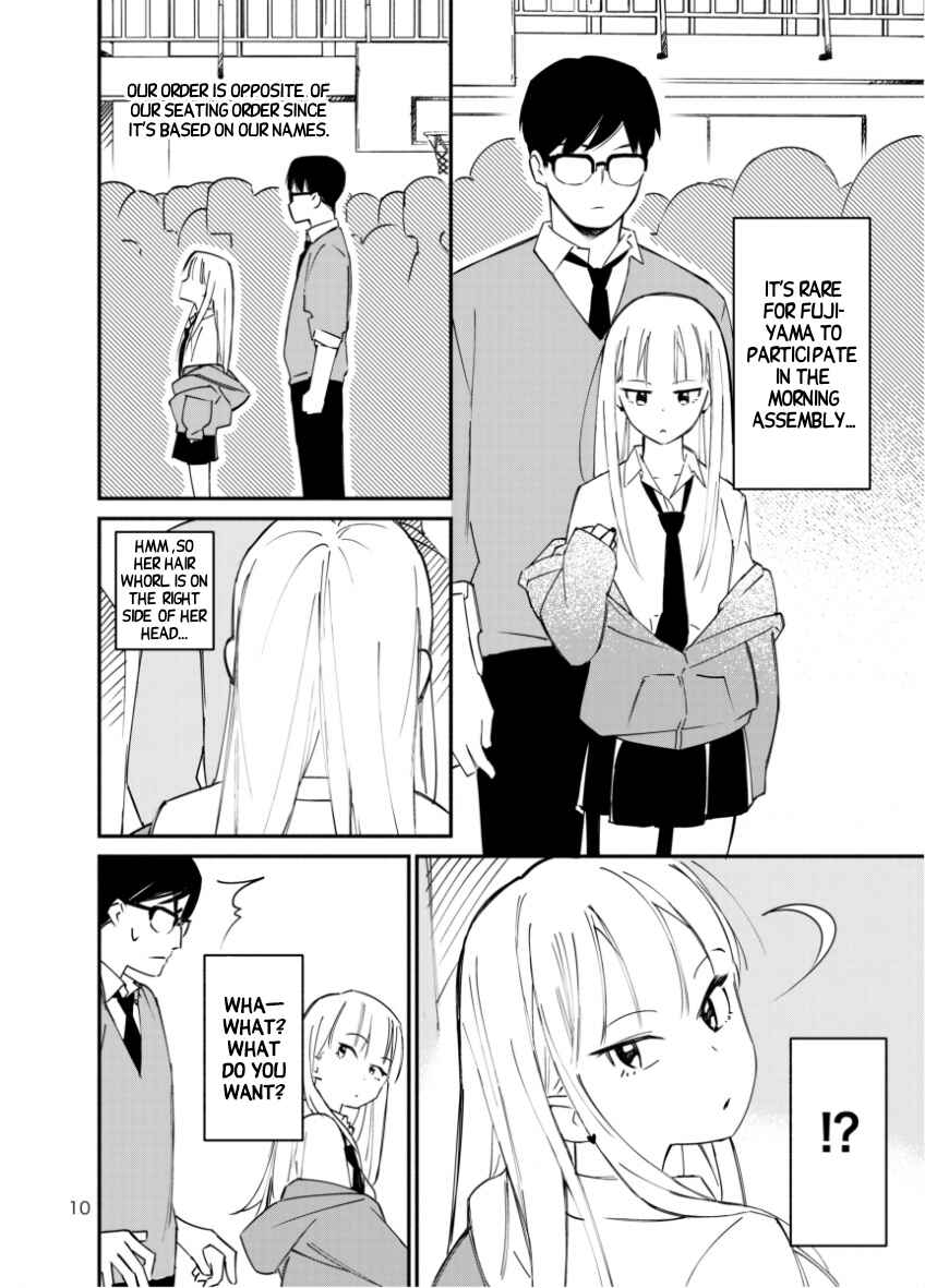 Page 10 Chapter Unknown_faf2 A Story About A Gyaru Behind His Seat Who Keeps Touching His Back