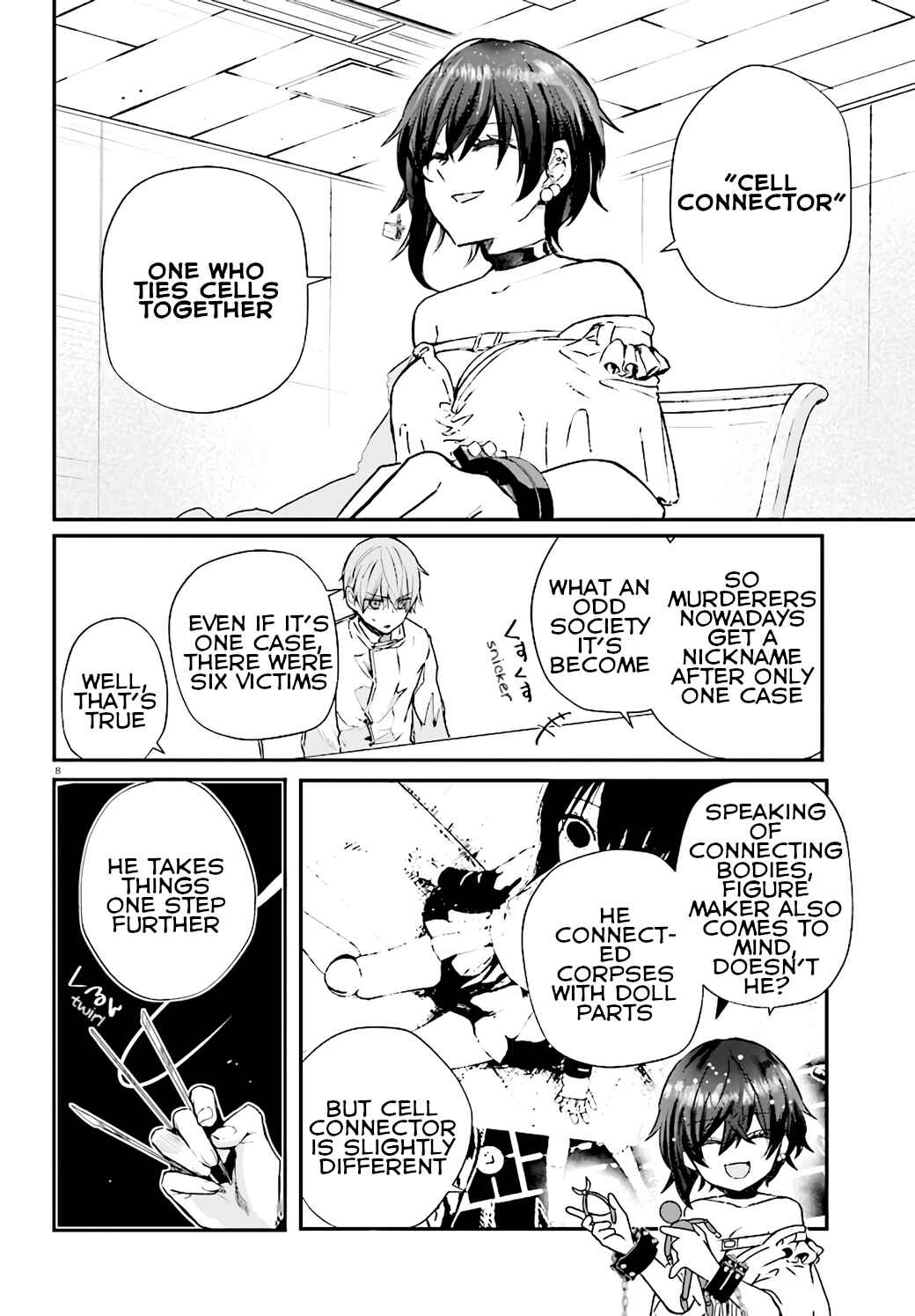 Page 8 Chapter 8 Murdist: Shikeishuu Kazami Tazuru