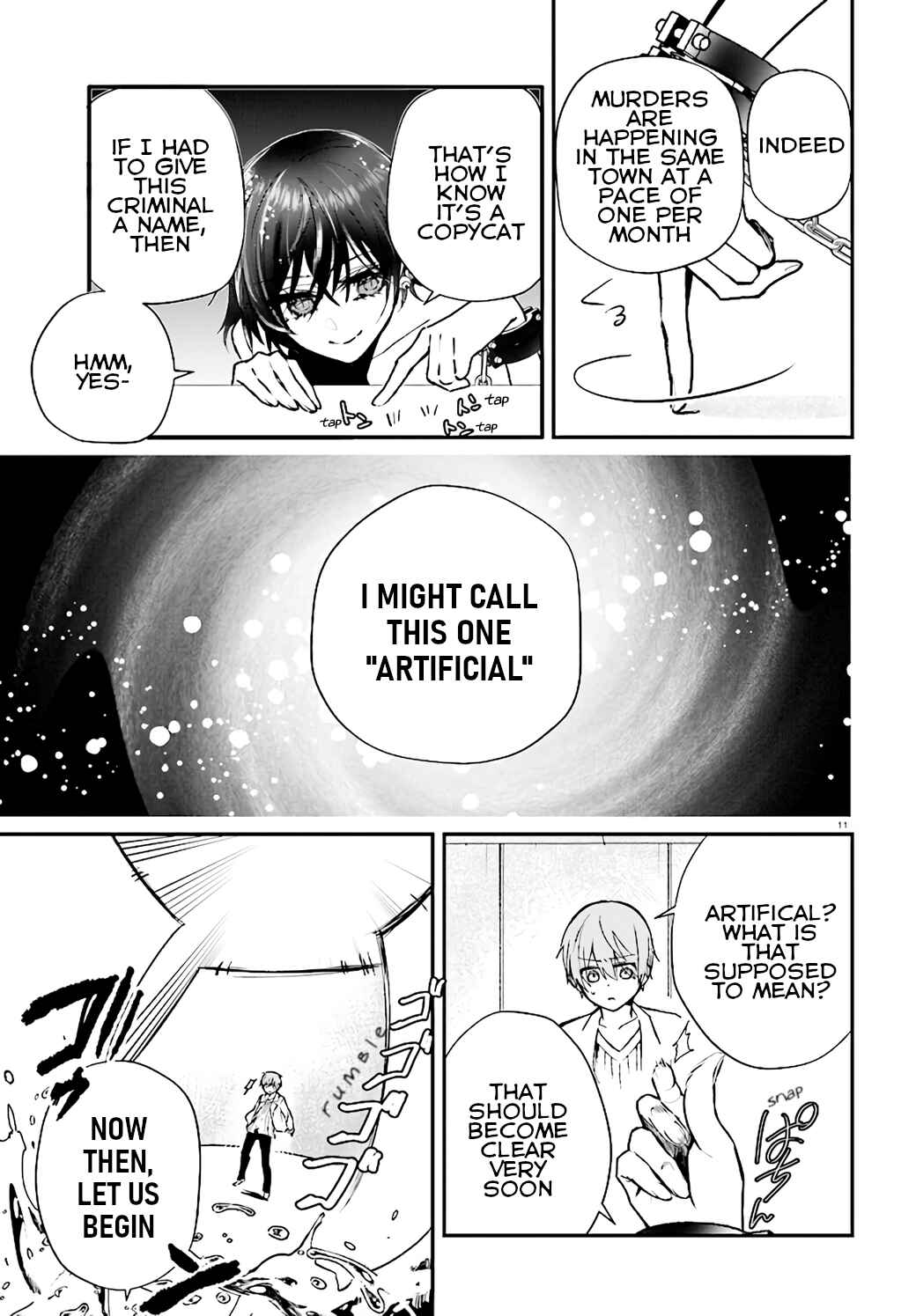 Page 11 Chapter 9 Murdist: Shikeishuu Kazami Tazuru