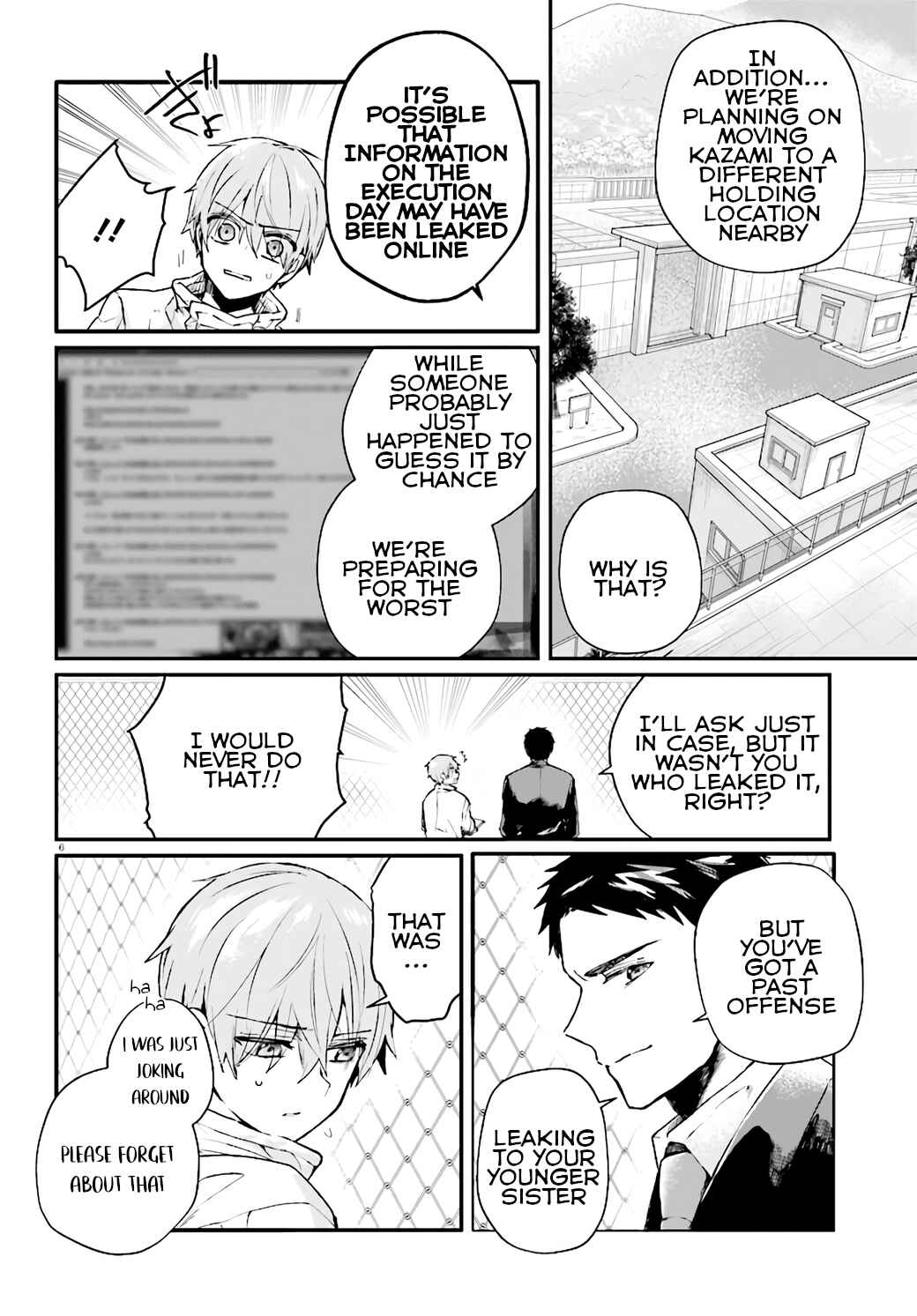 Page 6 Chapter 10 Murdist: Shikeishuu Kazami Tazuru