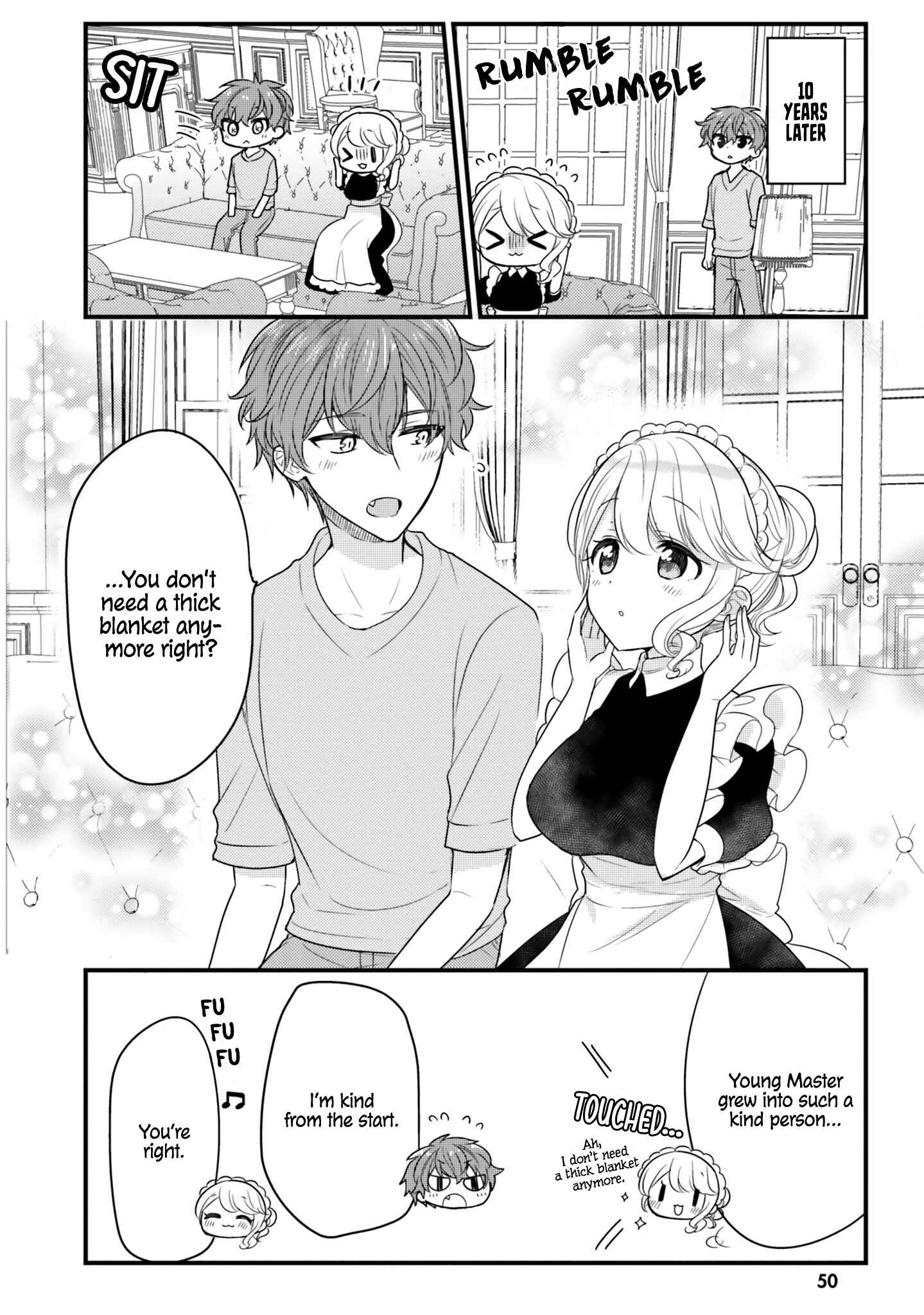 Page 12 Chapter 14 Tekito na Maid no Oneesan & Erasou de Ichizu na Botchan