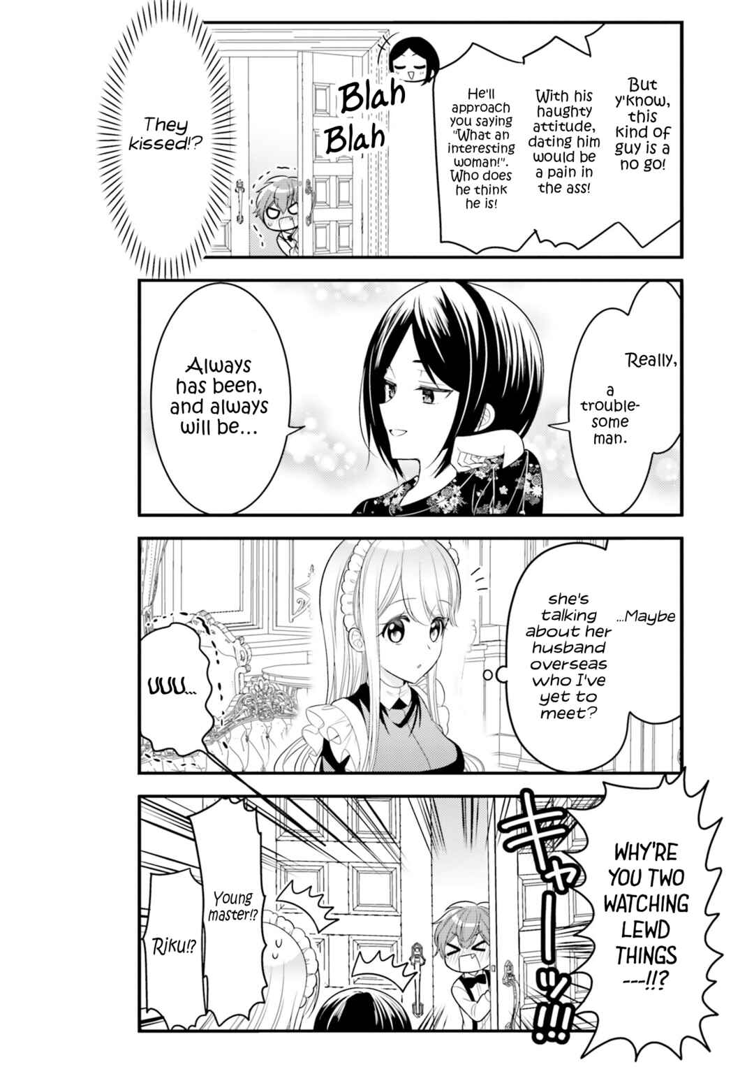 Page 4 Chapter 33 Tekito na Maid no Oneesan & Erasou de Ichizu na Botchan