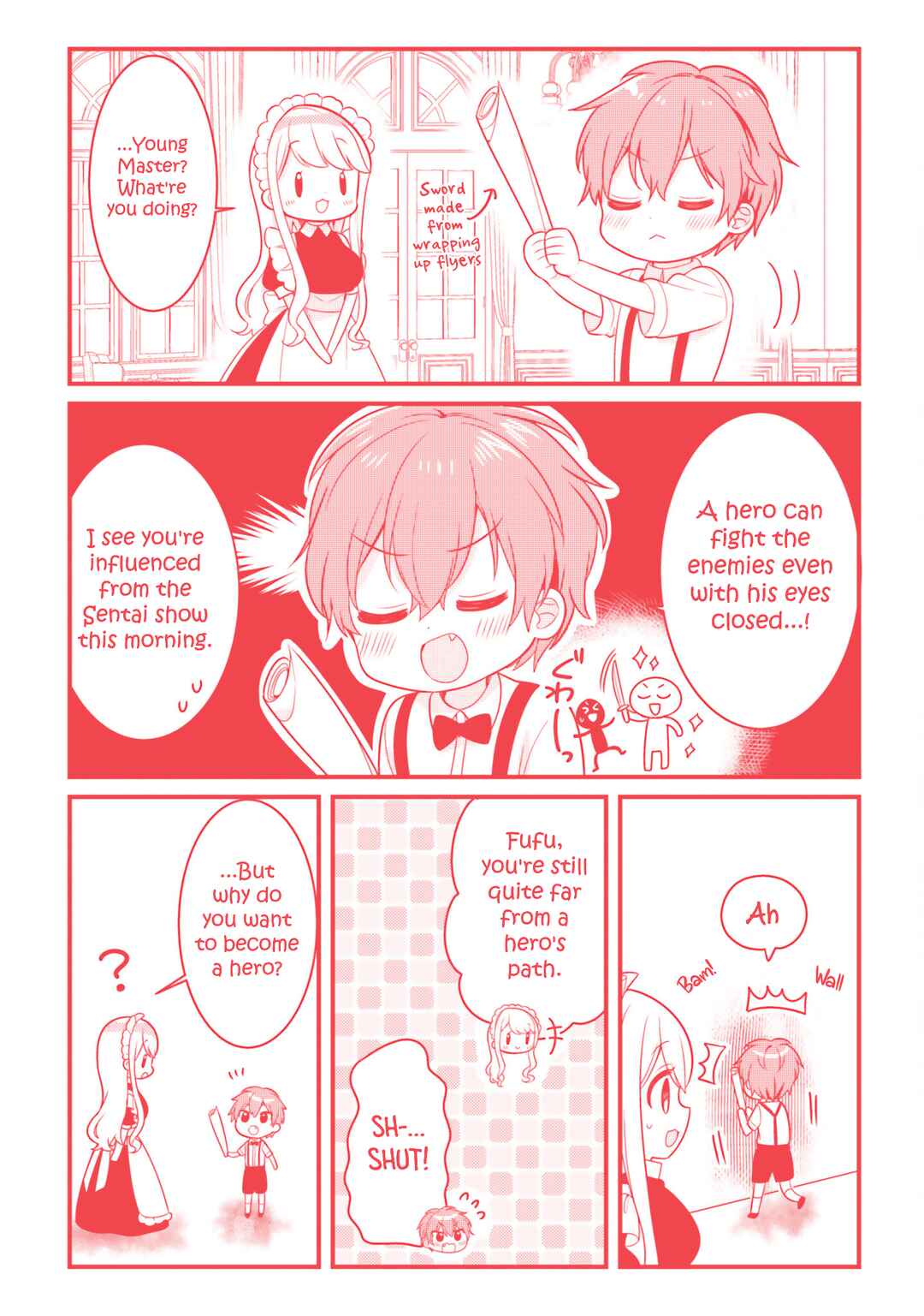 Page 8 Chapter 41.5 Tekito na Maid no Oneesan & Erasou de Ichizu na Botchan