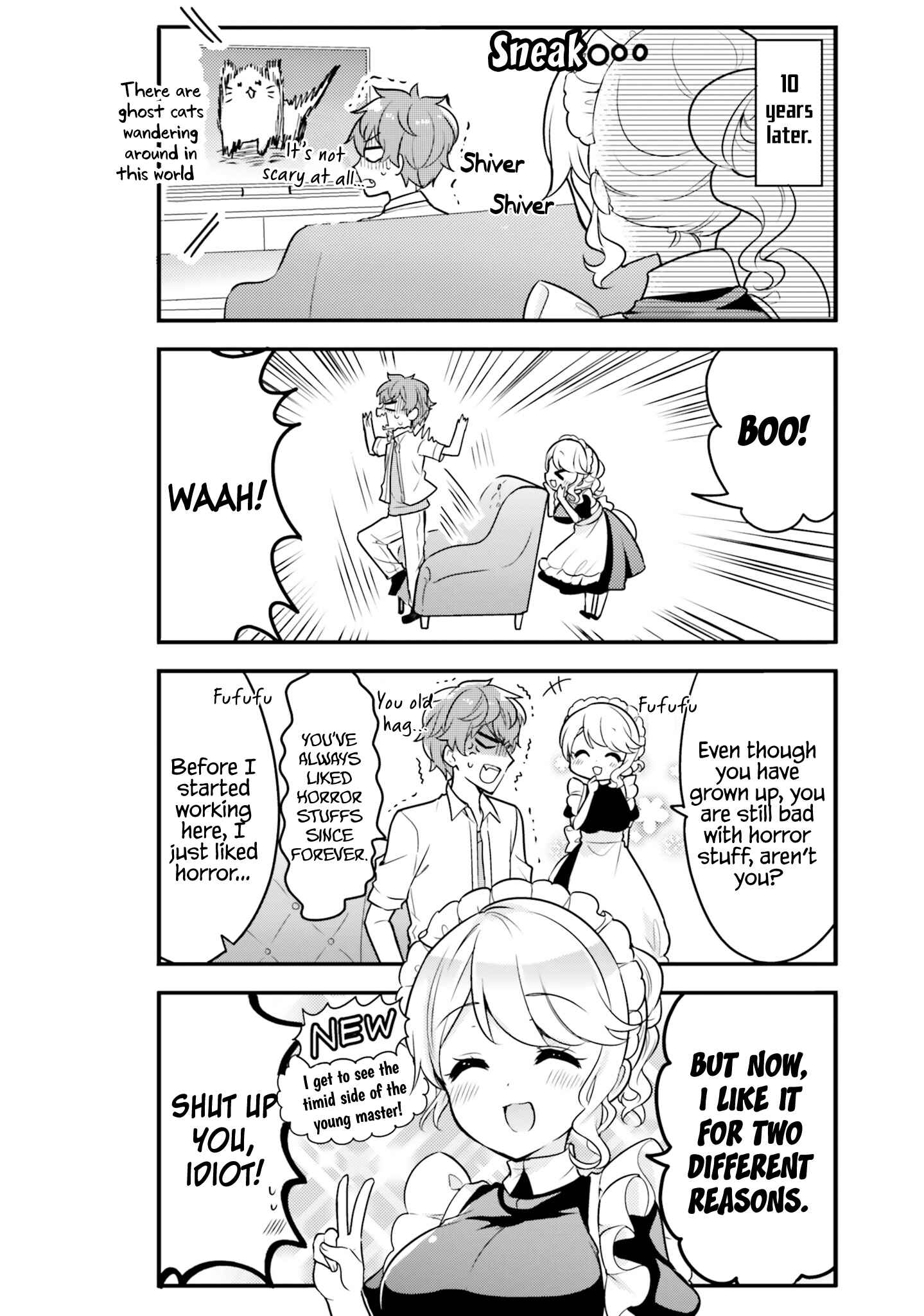 Page 13 Chapter 4 Tekito na Maid no Oneesan & Erasou de Ichizu na Botchan