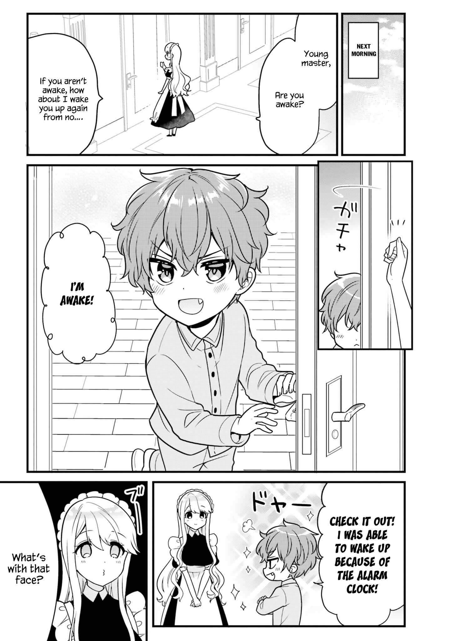 Page 10 Chapter 3 Tekito na Maid no Oneesan & Erasou de Ichizu na Botchan
