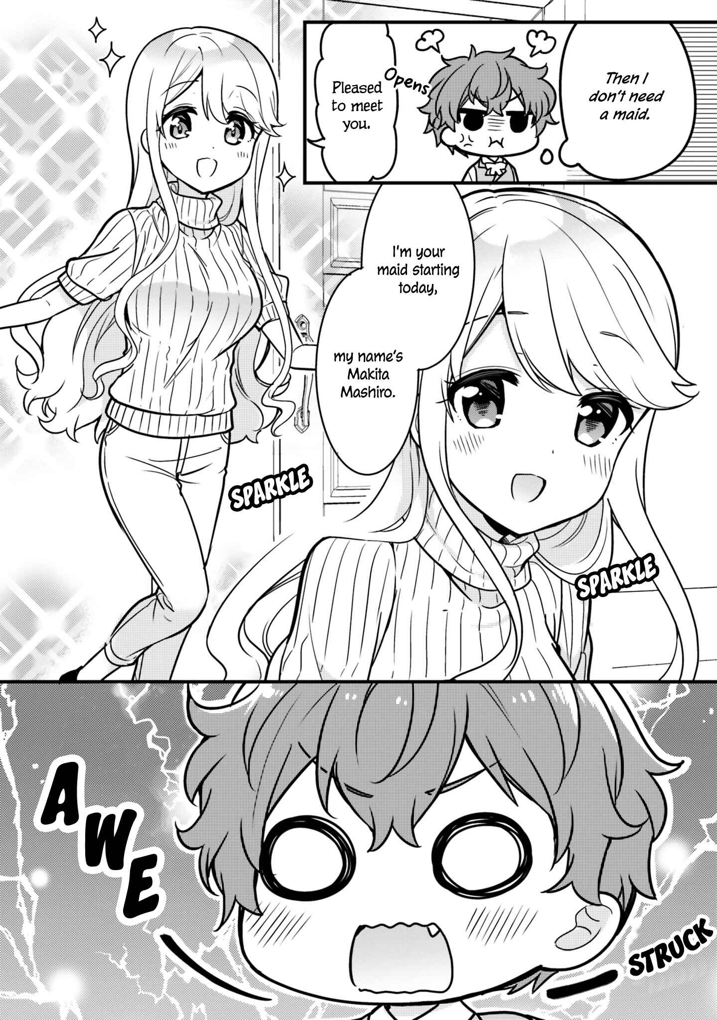 Page 6 Chapter 8 Tekito na Maid no Oneesan & Erasou de Ichizu na Botchan