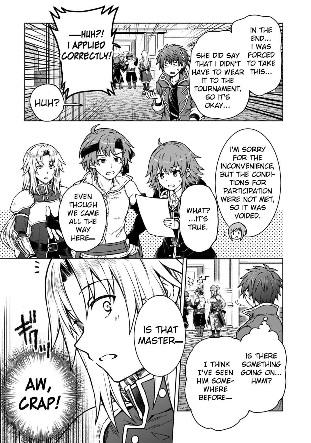 Page 7 Chapter 19 D-kyuu Boukensha no Ore, Naze ka Yuusha Party ni Kanyuu Sareta Ageku, Oujo ni Tsukimatowareteru