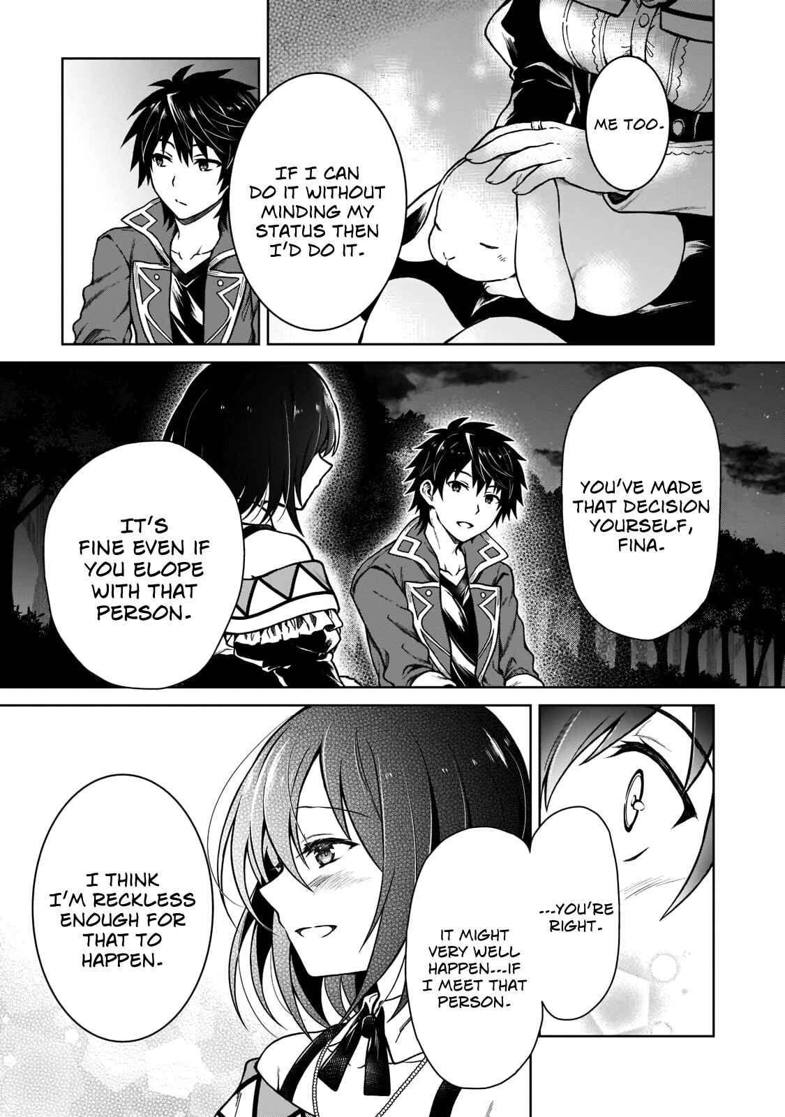 Page 17 Chapter 4 D-kyuu Boukensha no Ore, Naze ka Yuusha Party ni Kanyuu Sareta Ageku, Oujo ni Tsukimatowareteru
