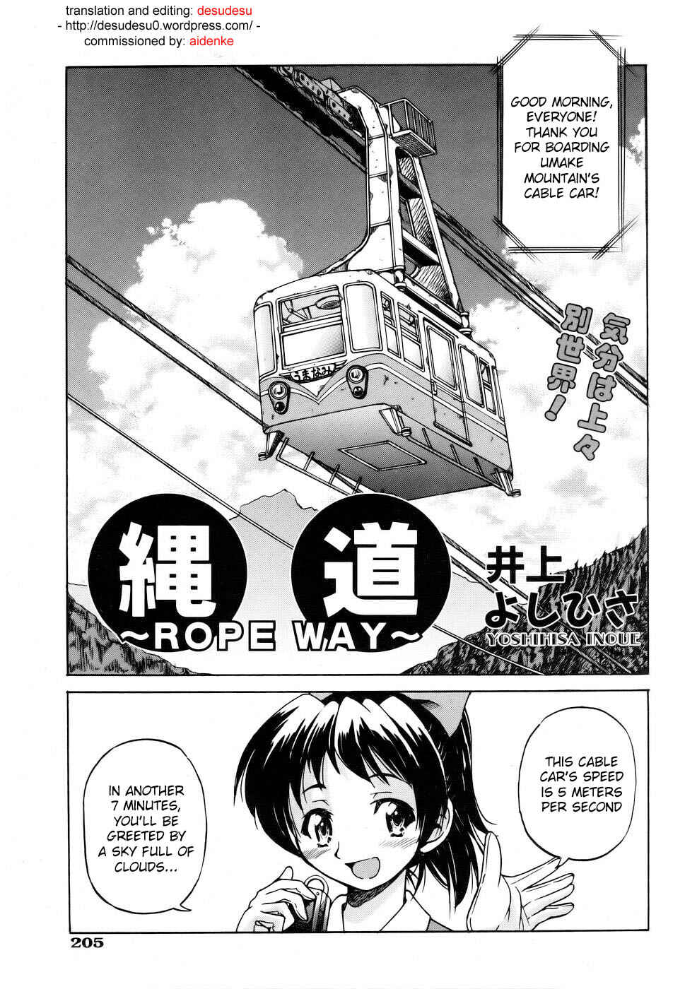 Page 1 Chapter 5 Rope Way
