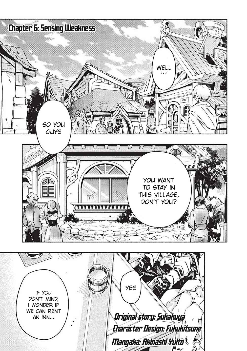 Page 1 Chapter 6 After Being Kicked Out of Adventurers Party for Being So Called Useless, I Developed a Skill Called Weakness Spotting