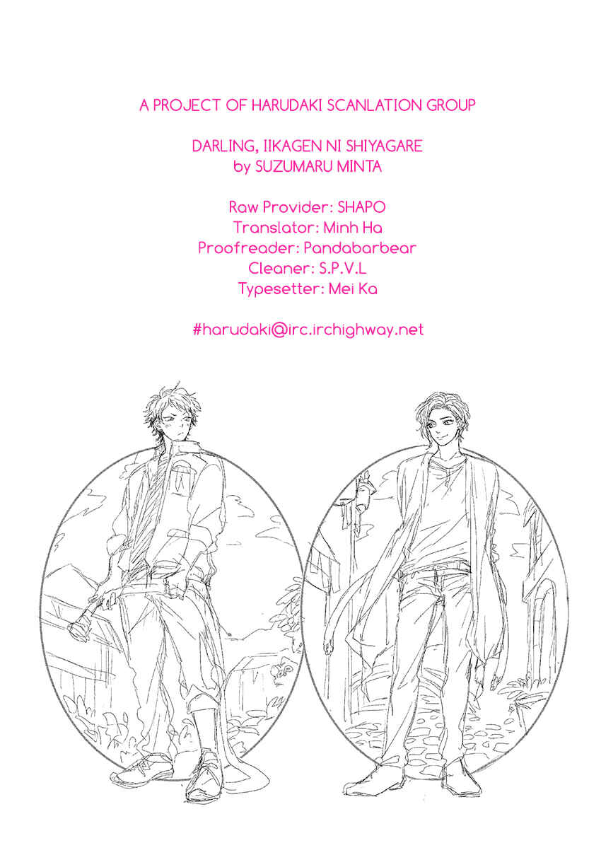 Page 1 Chapter 3 Darlin, Iikagen ni Shiya Gare
