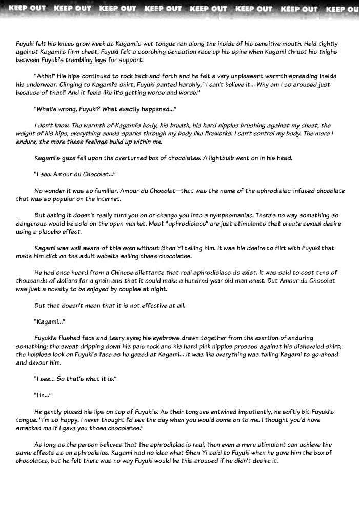 Page 16 Chapter 8 Keep Out