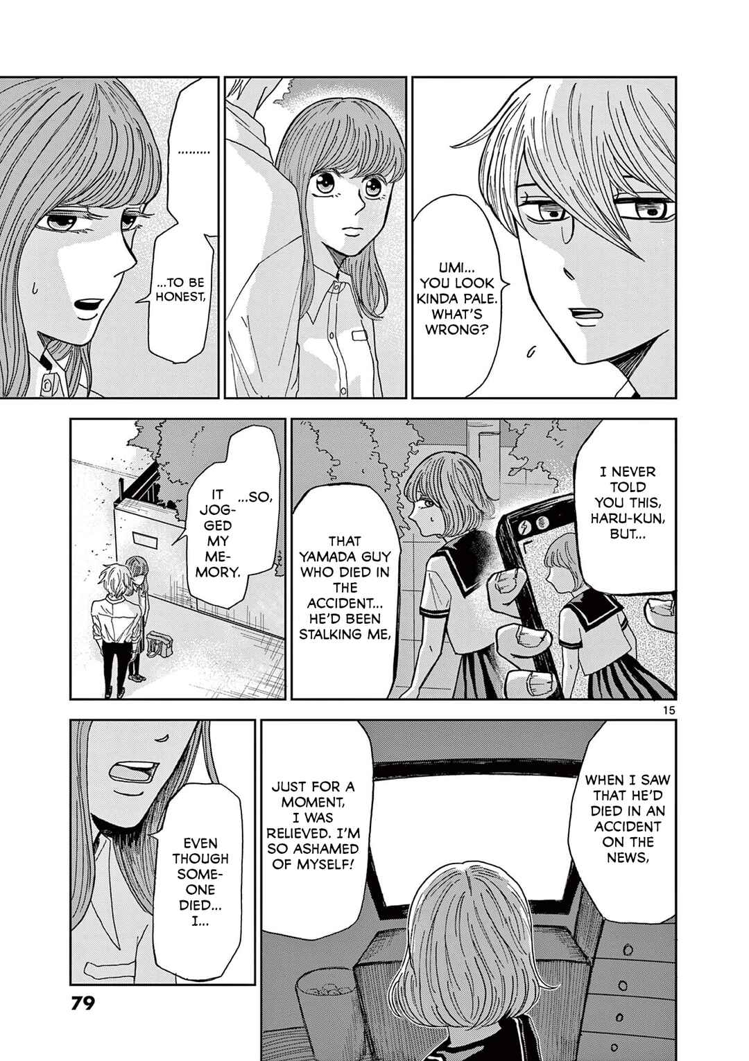Page 15 Chapter 3 Kimi no Kiss Ga Naiteiru
