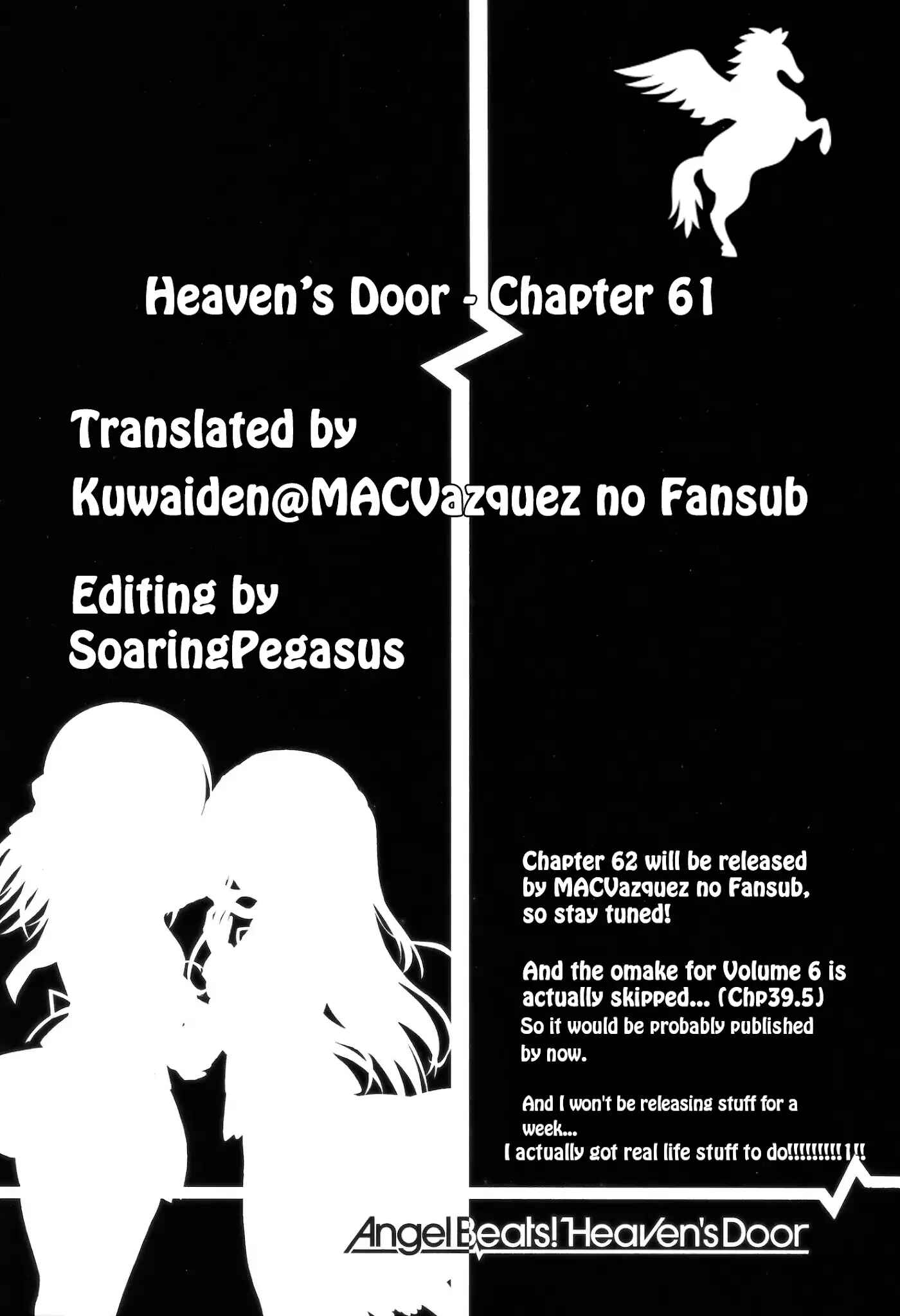 Page 1 Chapter 61 Angel Beats! - Heavens Door