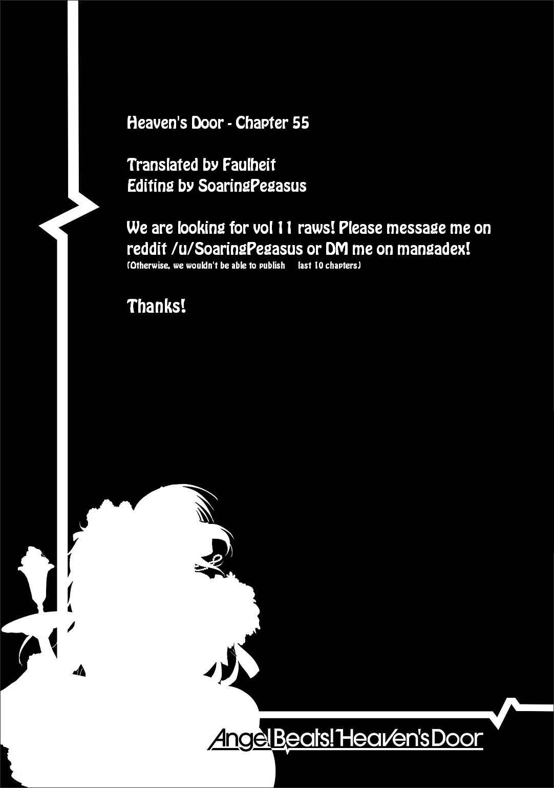 Page 1 Chapter 55 Angel Beats! - Heavens Door
