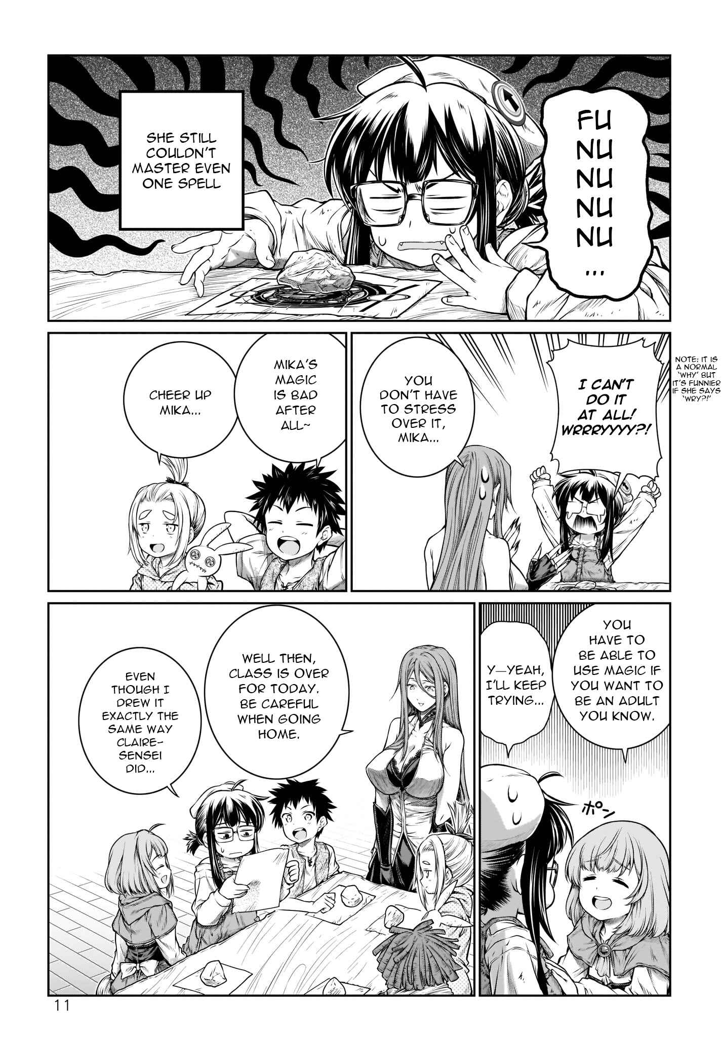 Page 12 Chapter 19 Mahoutsukai no Insatsujo