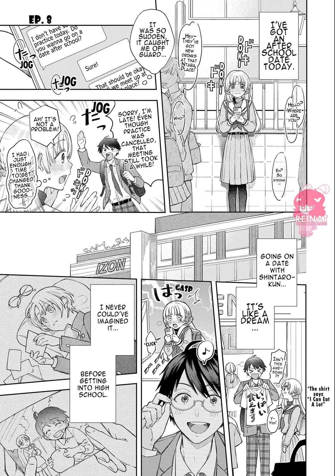 Page 1 Chapter 1.8 Houkago no Cinderella-kun