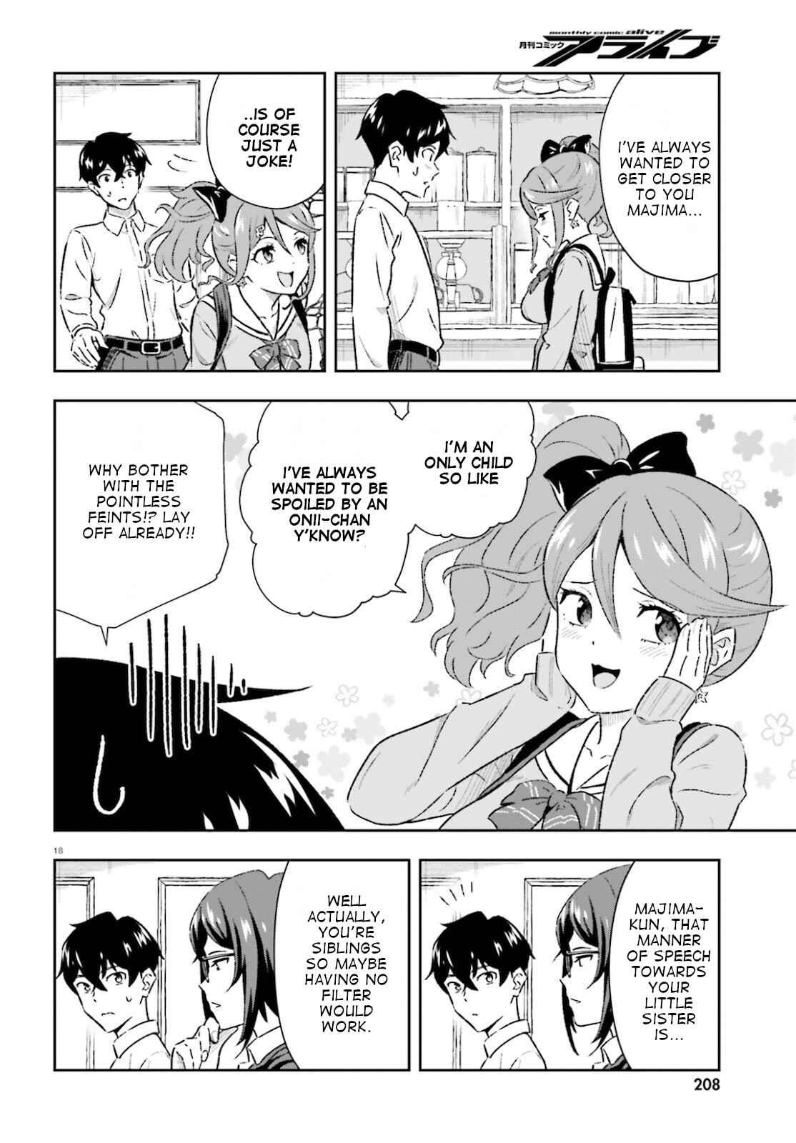 Page 18 Chapter 1.5 Suki Sugiru Kara Kanojo Ijou no, Imouto Toshite Aishite Kudasai