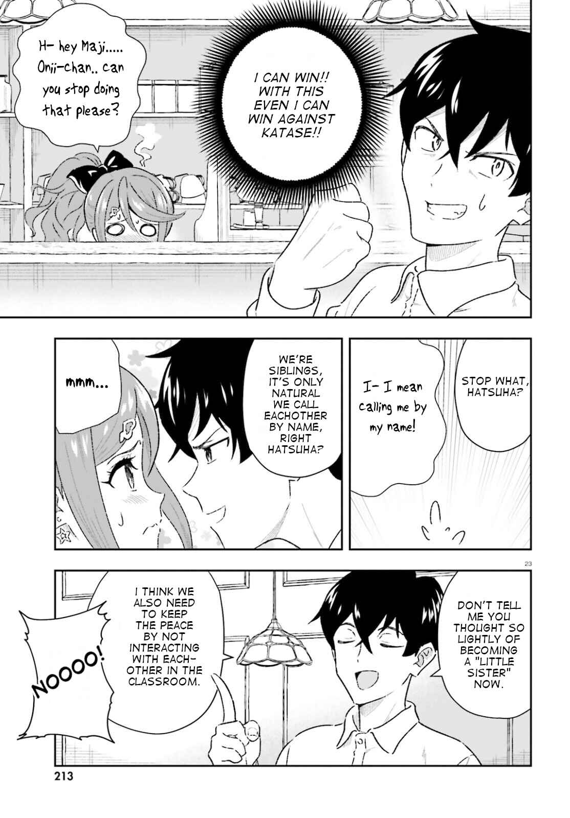 Page 23 Chapter 1.5 Suki Sugiru Kara Kanojo Ijou no, Imouto Toshite Aishite Kudasai