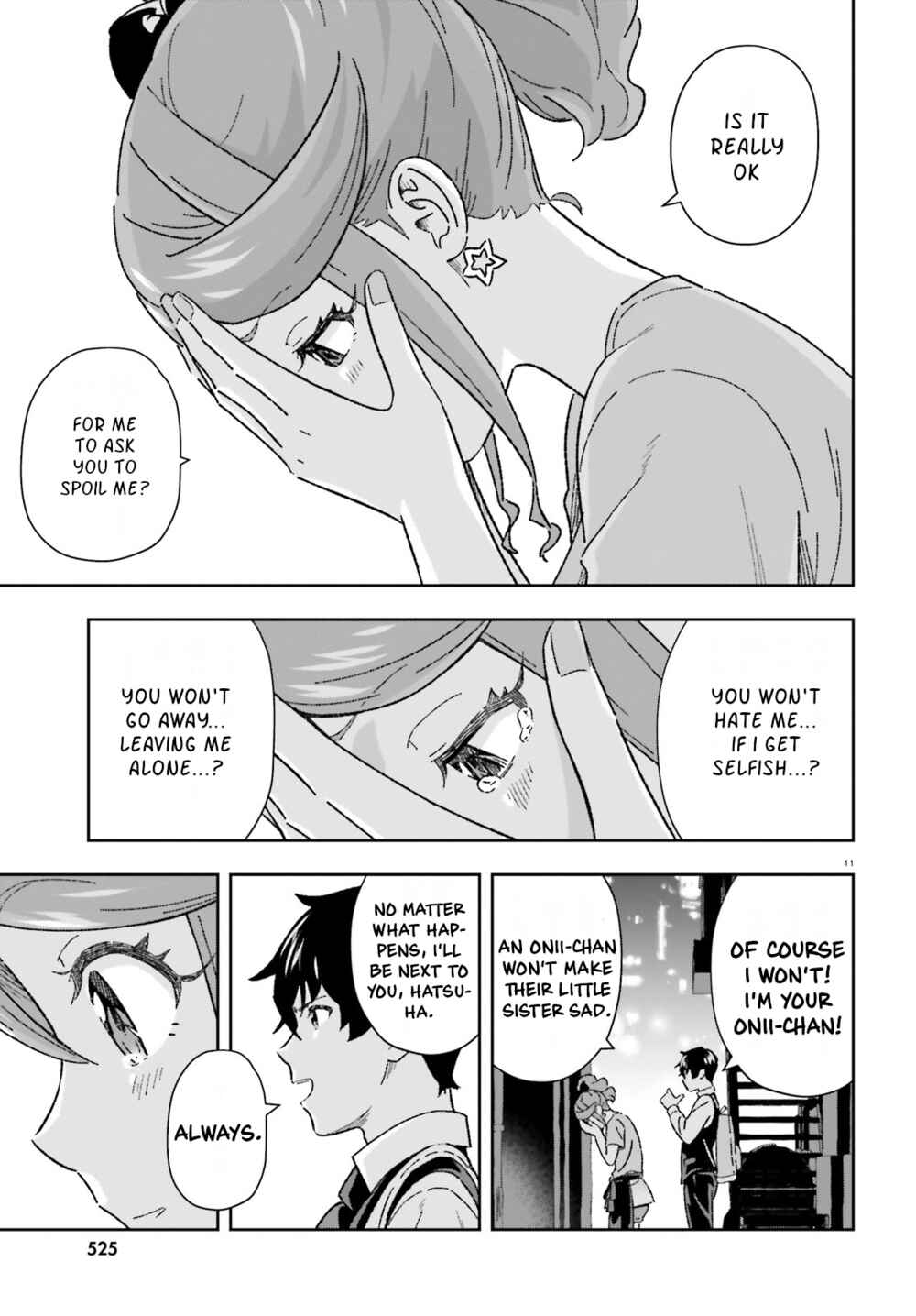 Page 11 Chapter 9 Suki Sugiru Kara Kanojo Ijou no, Imouto Toshite Aishite Kudasai