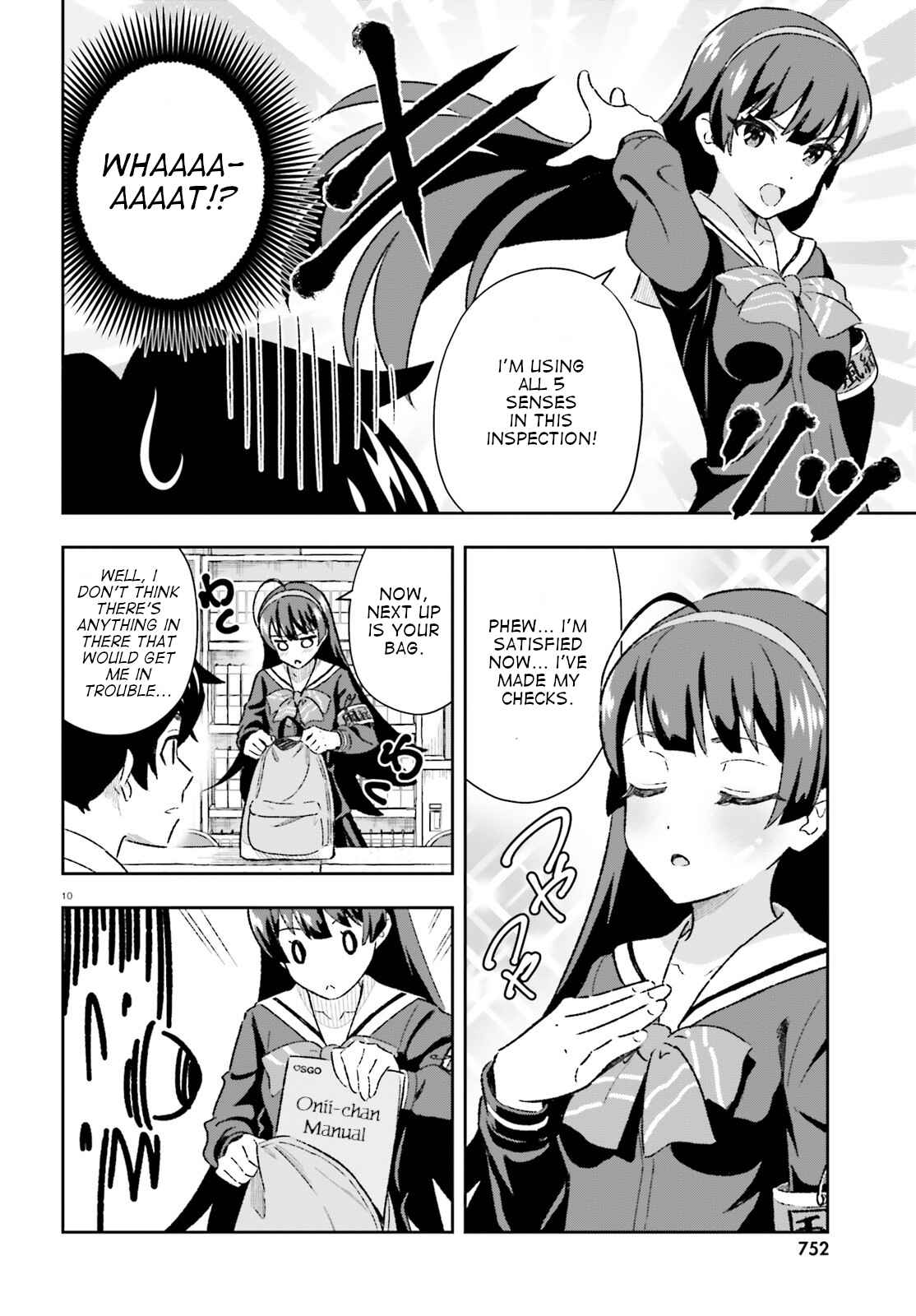Page 10 Chapter 3 Suki Sugiru Kara Kanojo Ijou no, Imouto Toshite Aishite Kudasai
