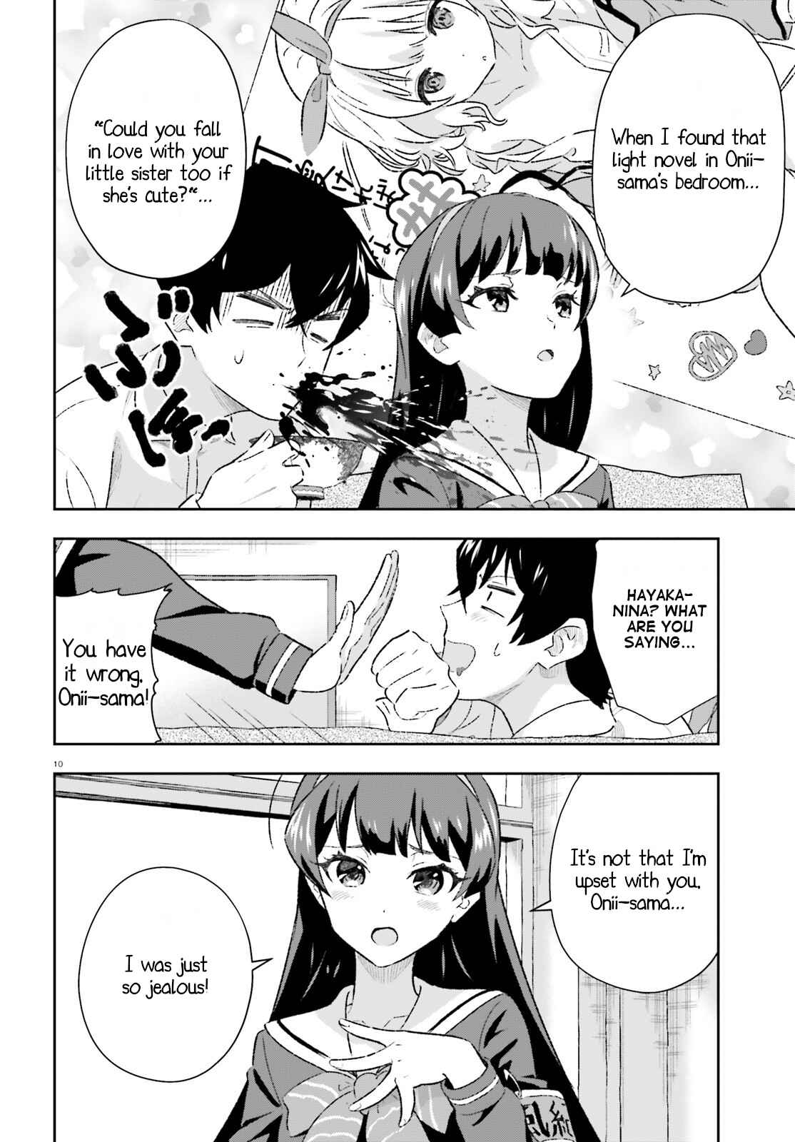 Page 10 Chapter 3.5 Suki Sugiru Kara Kanojo Ijou no, Imouto Toshite Aishite Kudasai