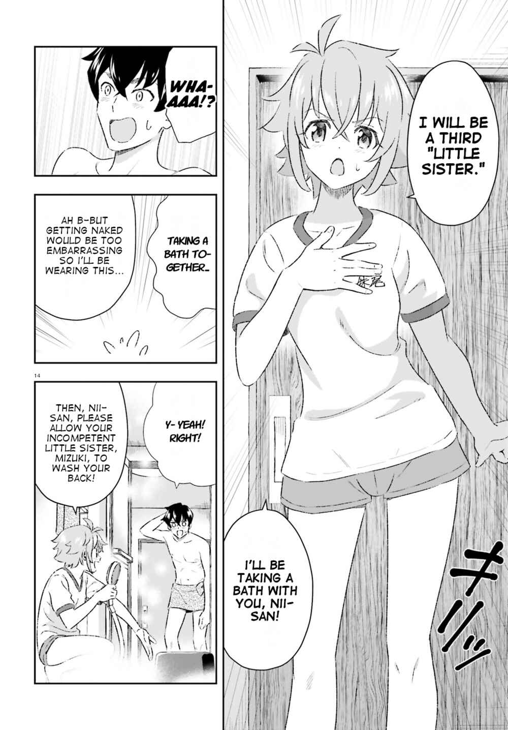 Page 14 Chapter 6 Suki Sugiru Kara Kanojo Ijou no, Imouto Toshite Aishite Kudasai