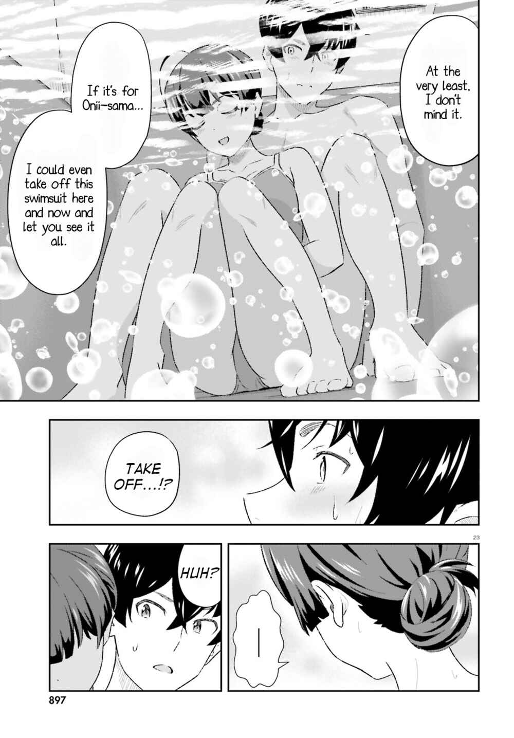 Page 23 Chapter 6 Suki Sugiru Kara Kanojo Ijou no, Imouto Toshite Aishite Kudasai