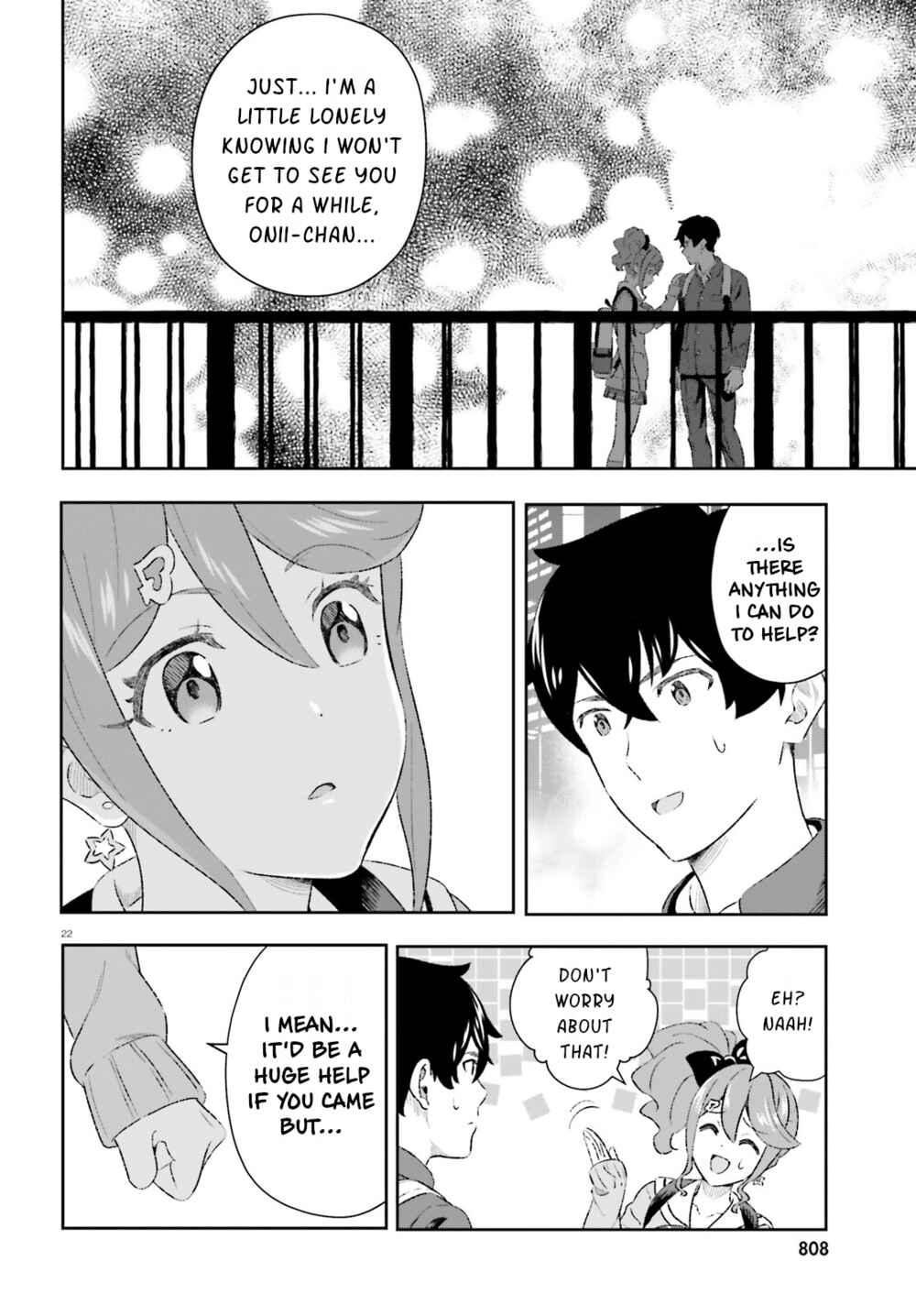 Page 22 Chapter 7 Suki Sugiru Kara Kanojo Ijou no, Imouto Toshite Aishite Kudasai
