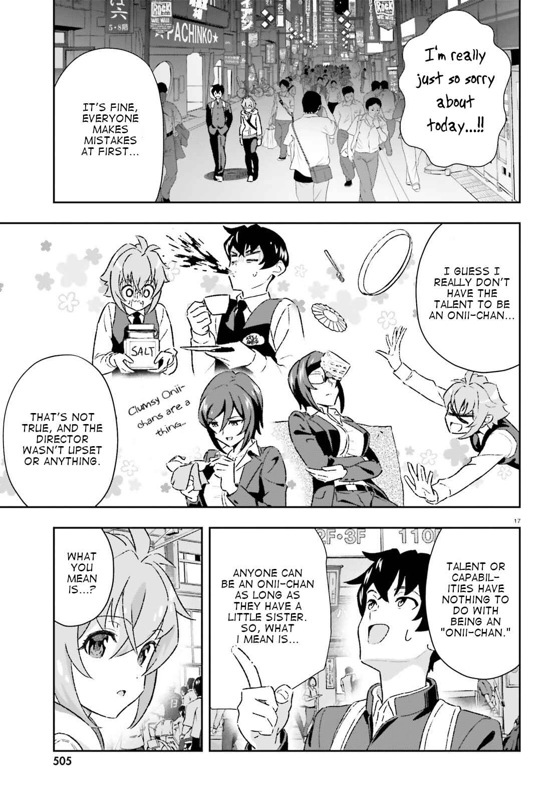Page 17 Chapter 4 Suki Sugiru Kara Kanojo Ijou no, Imouto Toshite Aishite Kudasai