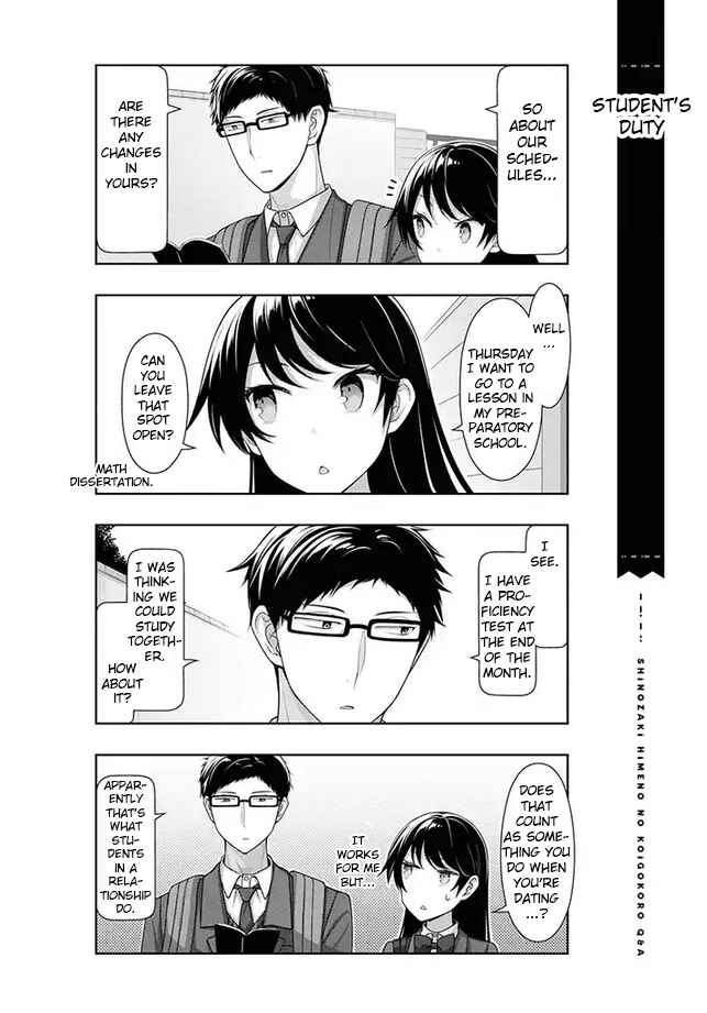 Page 13 Chapter 11 Shinozaki Himenos Love Q&A