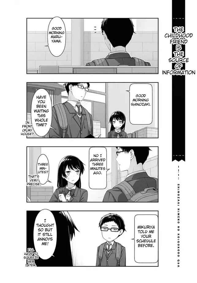 Page 3 Chapter 9 Shinozaki Himenos Love Q&A