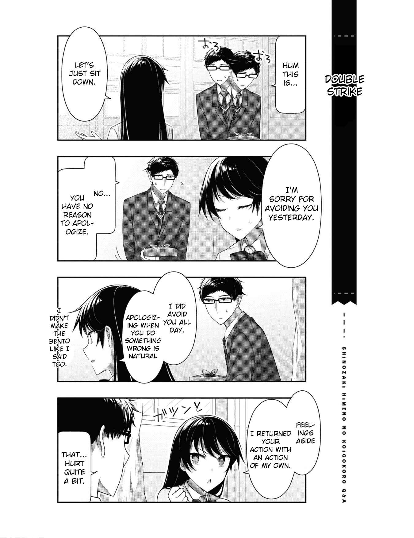 Page 3 Chapter 14 Shinozaki Himenos Love Q&A
