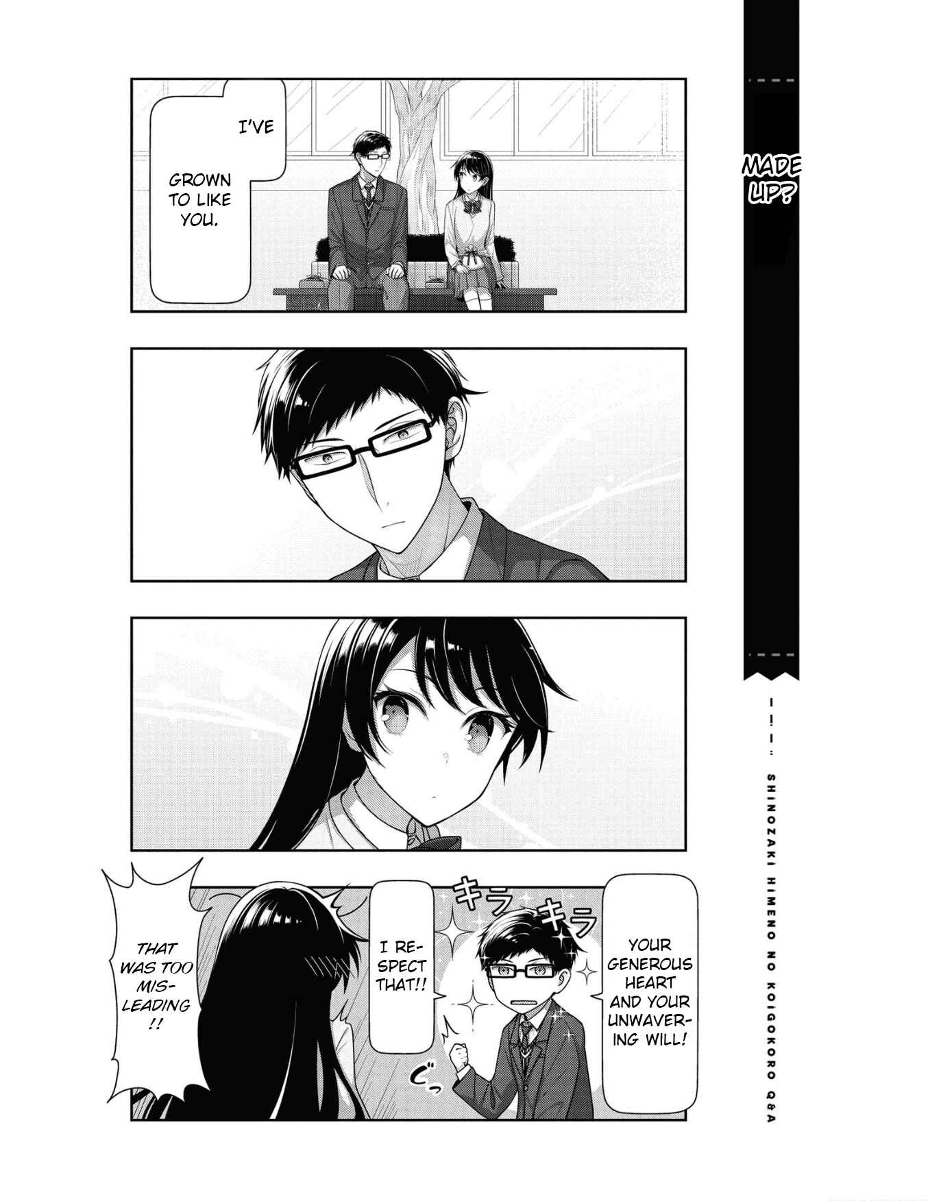 Page 8 Chapter 14 Shinozaki Himenos Love Q&A