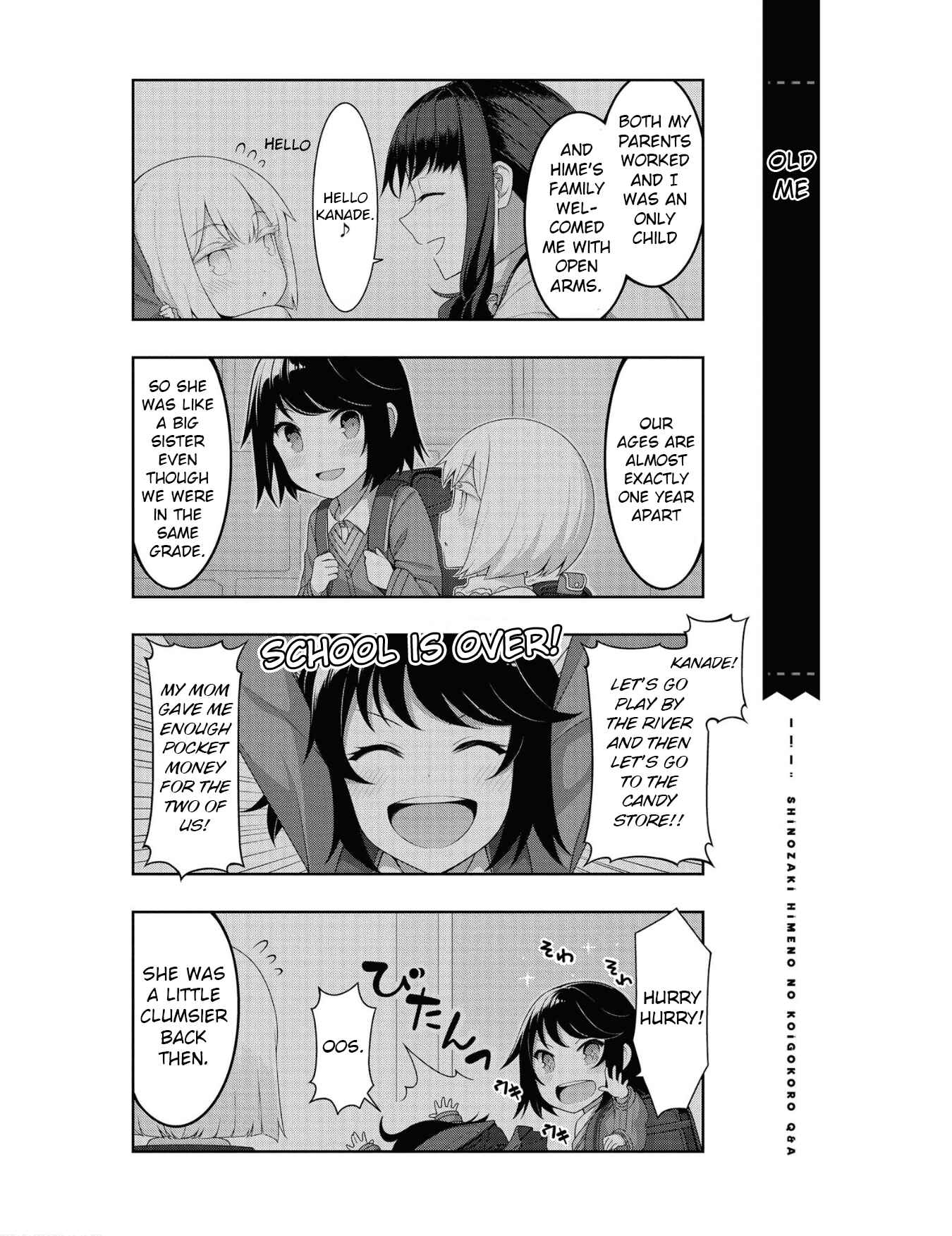 Page 4 Chapter 14.5 Shinozaki Himenos Love Q&A