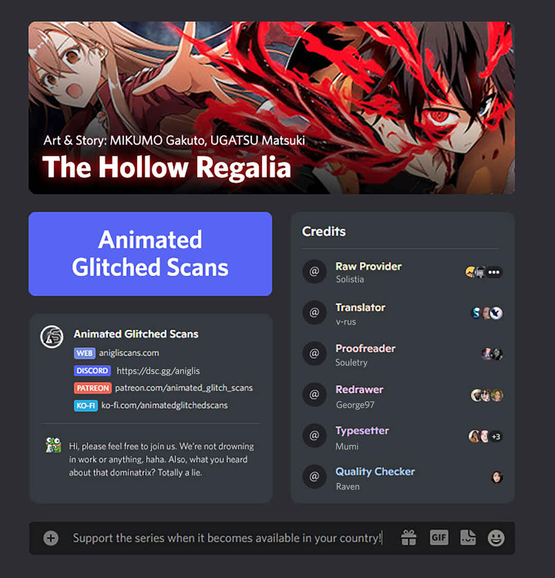 Page 1 Chapter 9 The Hollow Regalia