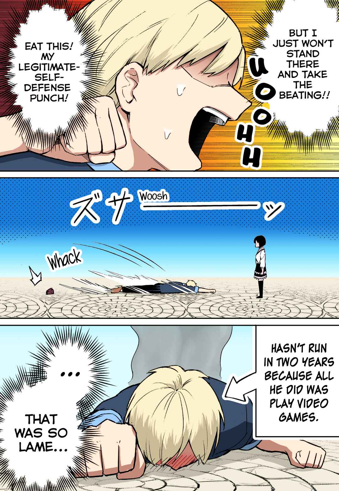 Page 2 Chapter 4 FPS de Shoshinsha Bokotte Real Fight ni Hattenshita Kekka w (Fan Colored)