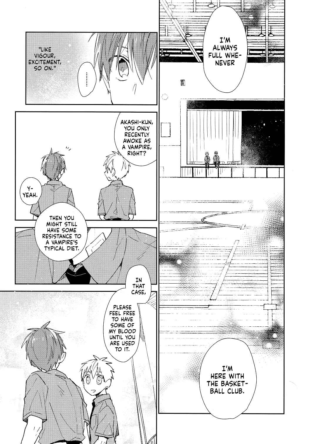 Page 9 Chapter Unknown_54fc Kuroko no Basket - Vanilla Essence (Doujinshi)