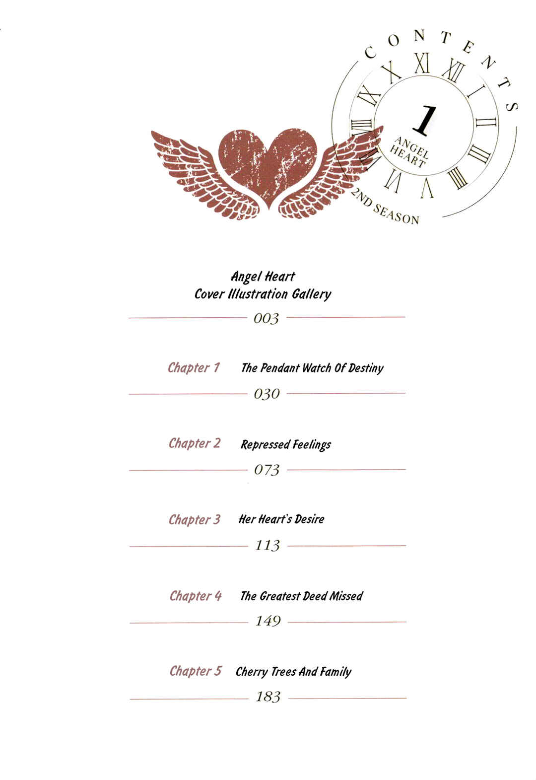 Page 5 Chapter 0 Angel Heart - 2nd Season