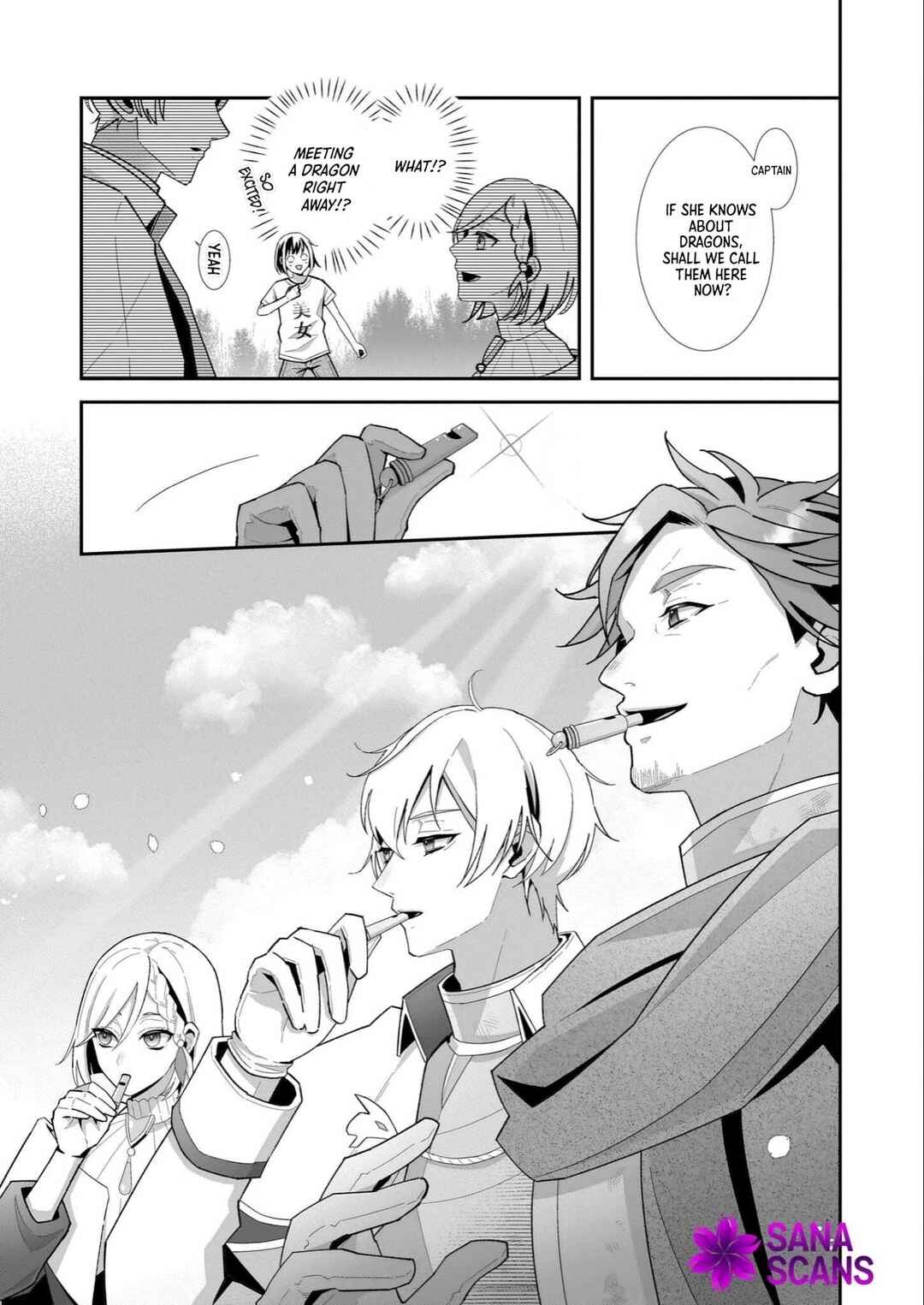Page 15 Chapter 1 Otsukare Arasa Wa Isekai Demo Fumofu Doragon To Kishi No Sewa Oshiteimasu