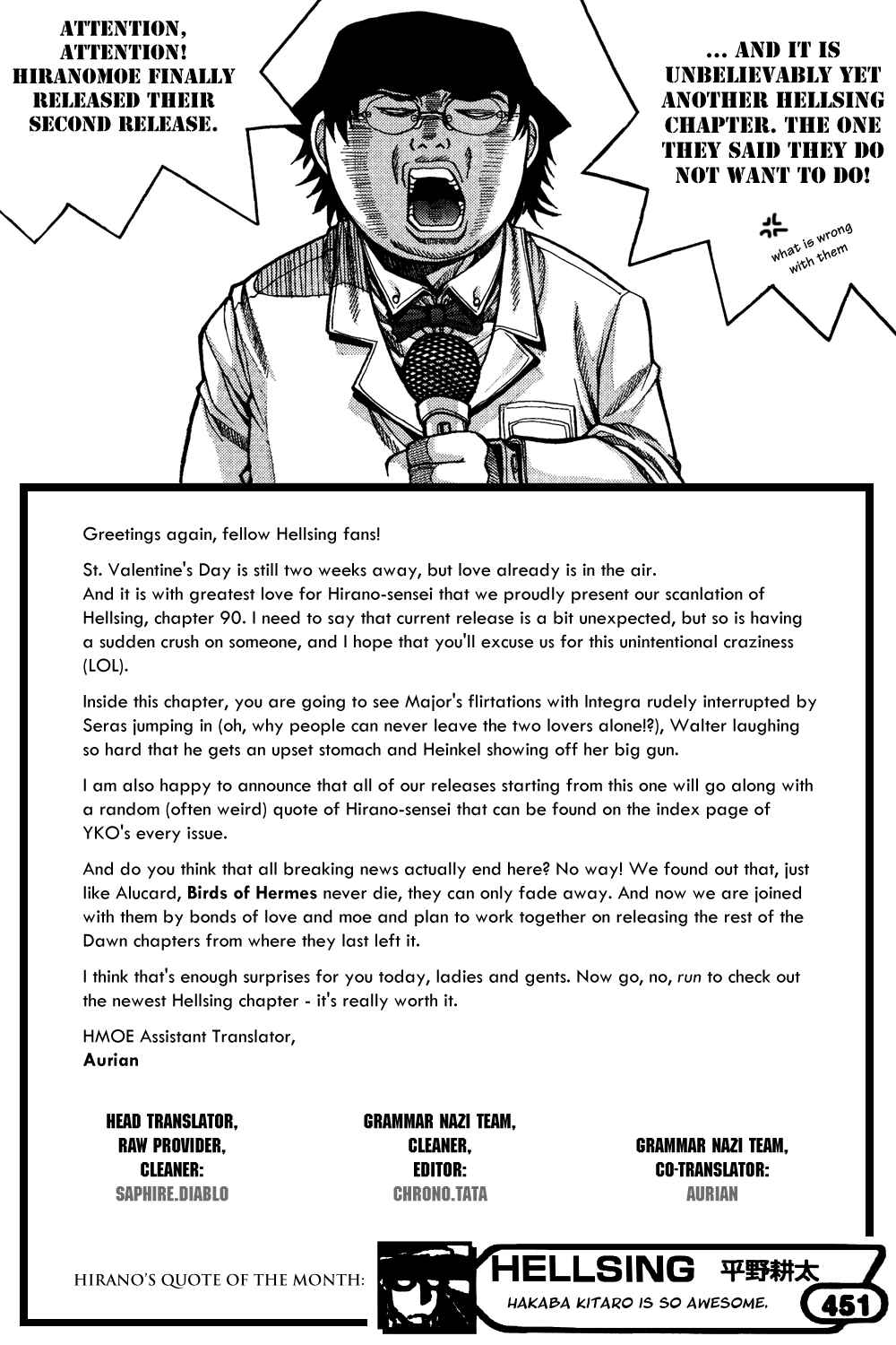 Page 14 Chapter 90 Hellsing