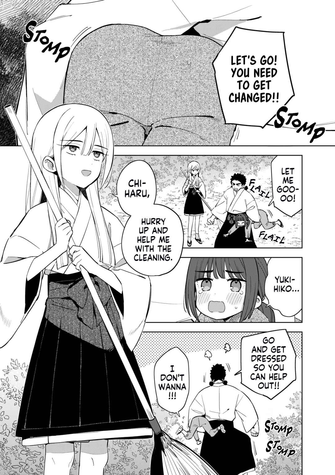 Page 3 Chapter 1 Chiharu-kun wa Josou o Shitakunai