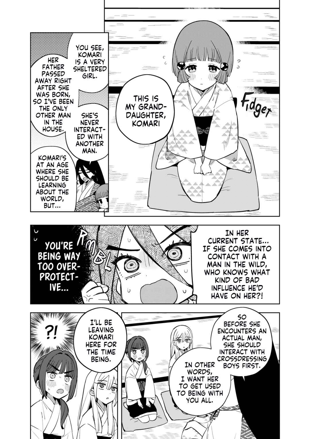 Page 9 Chapter 1 Chiharu-kun wa Josou o Shitakunai