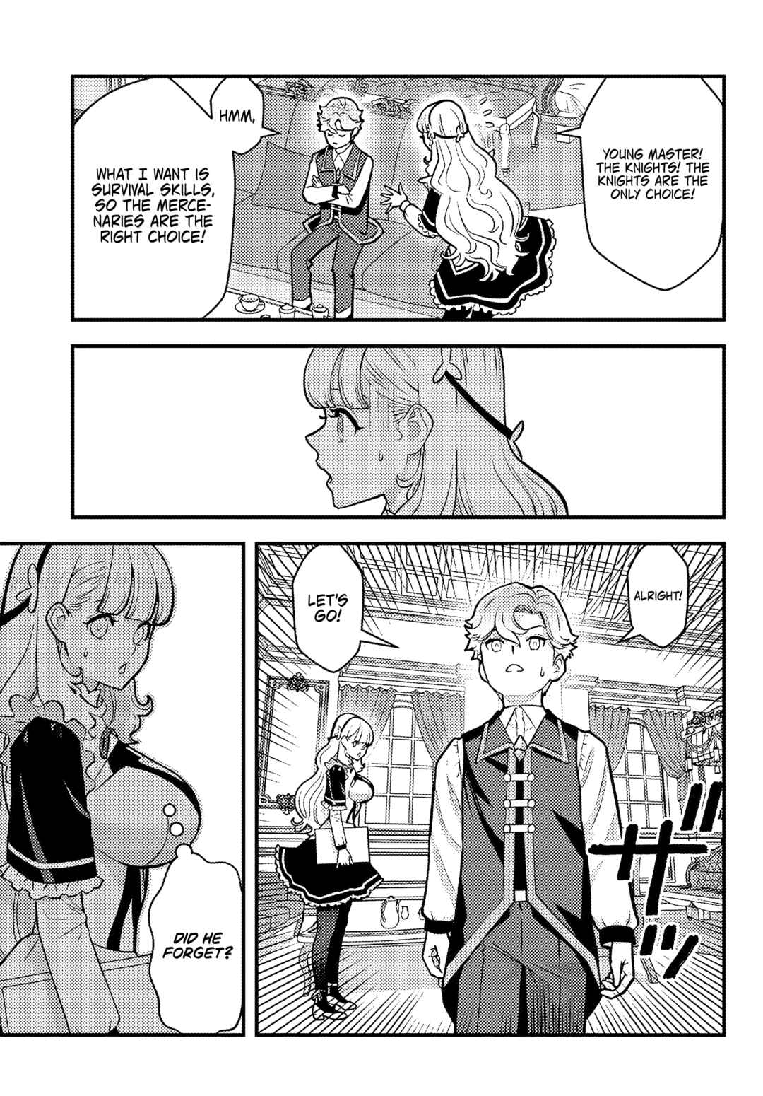 Page 6 Chapter 3.1 Kuzulesse Oblige - 18-kin Game Sekai no Kuzu Akuyaku ni Tensei Shiteshimatta Ore wa, Gensaku Chishiki no Chikara de Doushite mo Mob Jinsei wo Tsukami Toritai