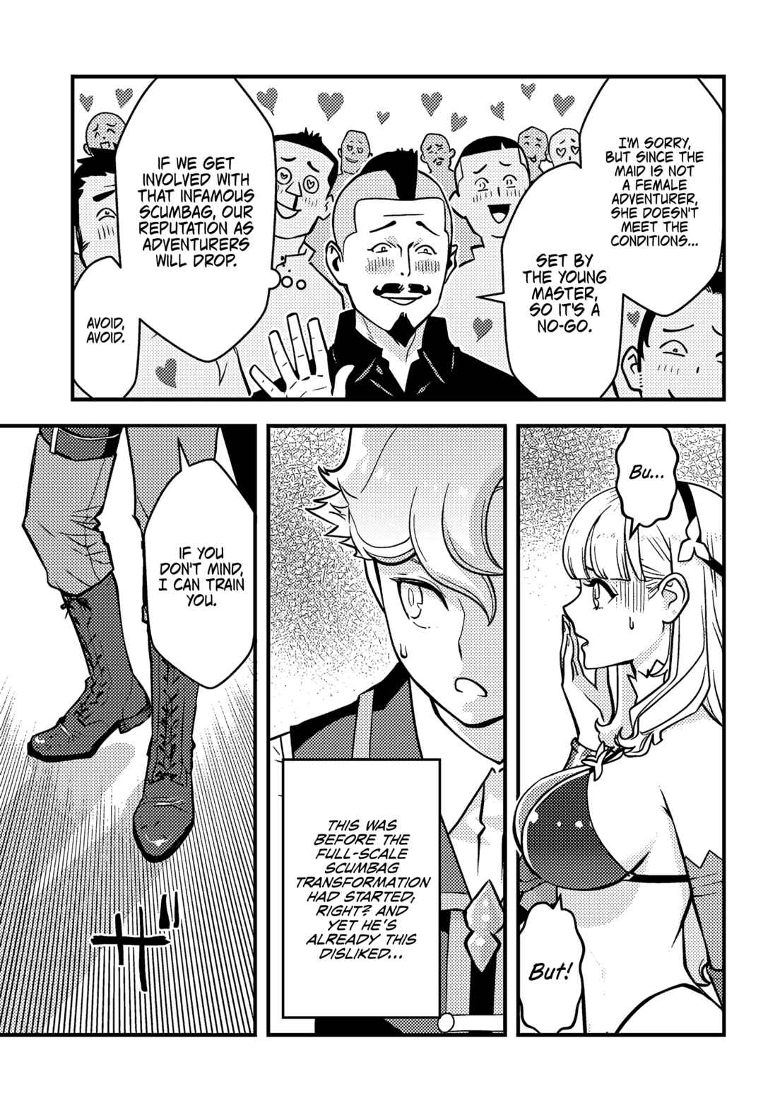 Page 2 Chapter 3.2 Kuzulesse Oblige - 18-kin Game Sekai no Kuzu Akuyaku ni Tensei Shiteshimatta Ore wa, Gensaku Chishiki no Chikara de Doushite mo Mob Jinsei wo Tsukami Toritai