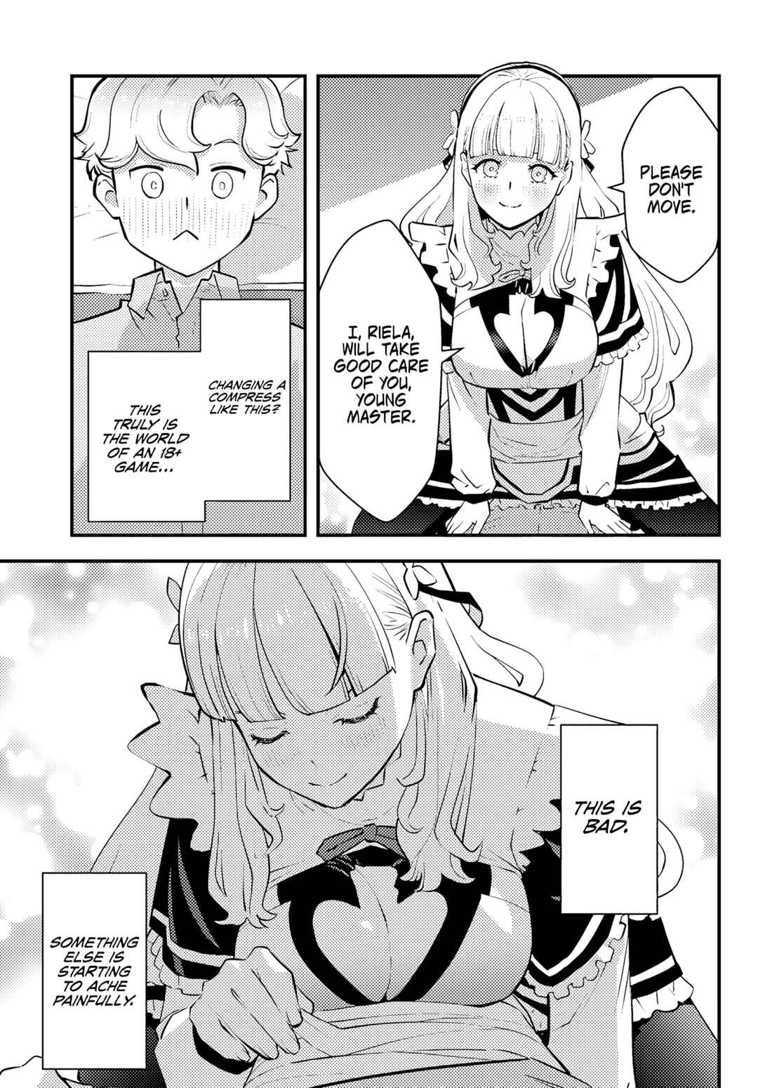 Page 13 Chapter 4.2 Kuzulesse Oblige - 18-kin Game Sekai no Kuzu Akuyaku ni Tensei Shiteshimatta Ore wa, Gensaku Chishiki no Chikara de Doushite mo Mob Jinsei wo Tsukami Toritai