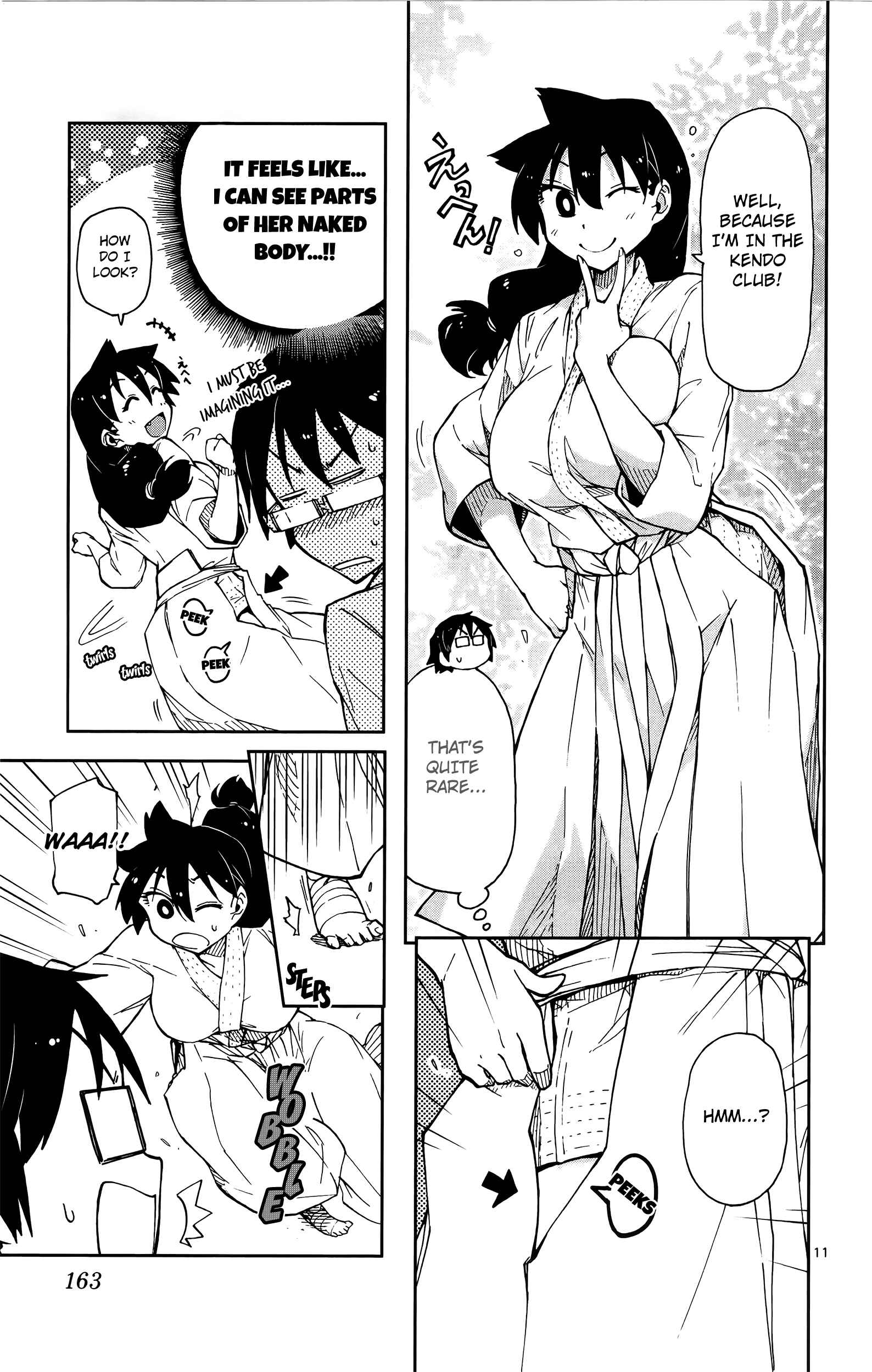Page 11 Chapter 8 Amano Megumi wa Suki Darake!