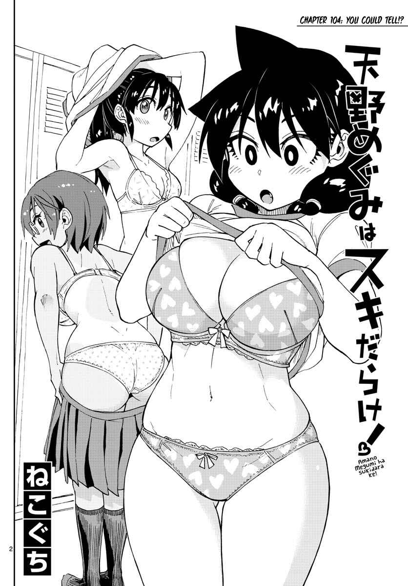 Page 2 Chapter 104 Amano Megumi wa Suki Darake!