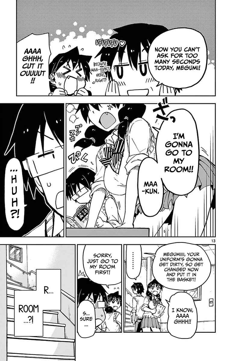 Page 13 Chapter 44 Amano Megumi wa Suki Darake!